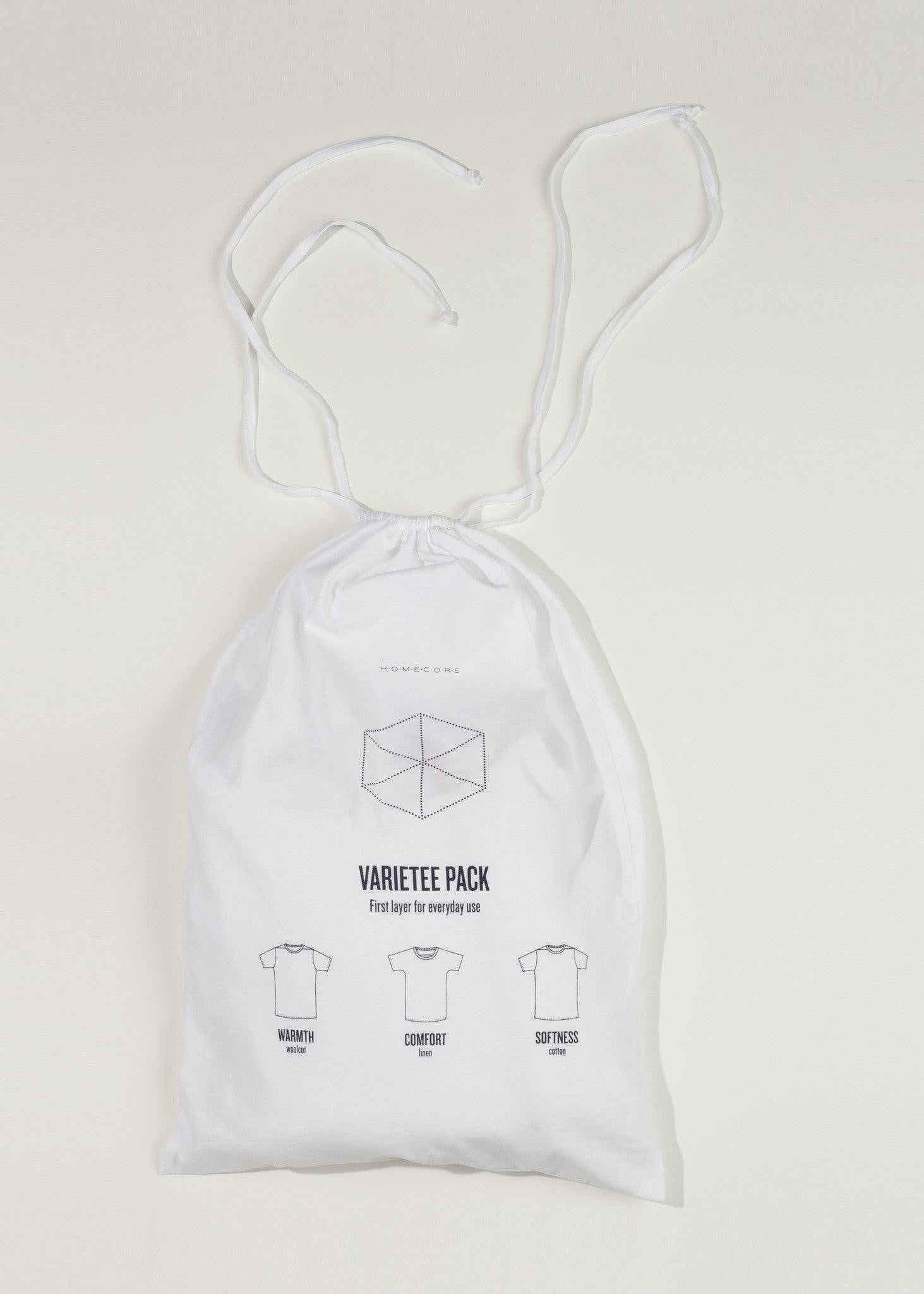 Variety Pack in White.