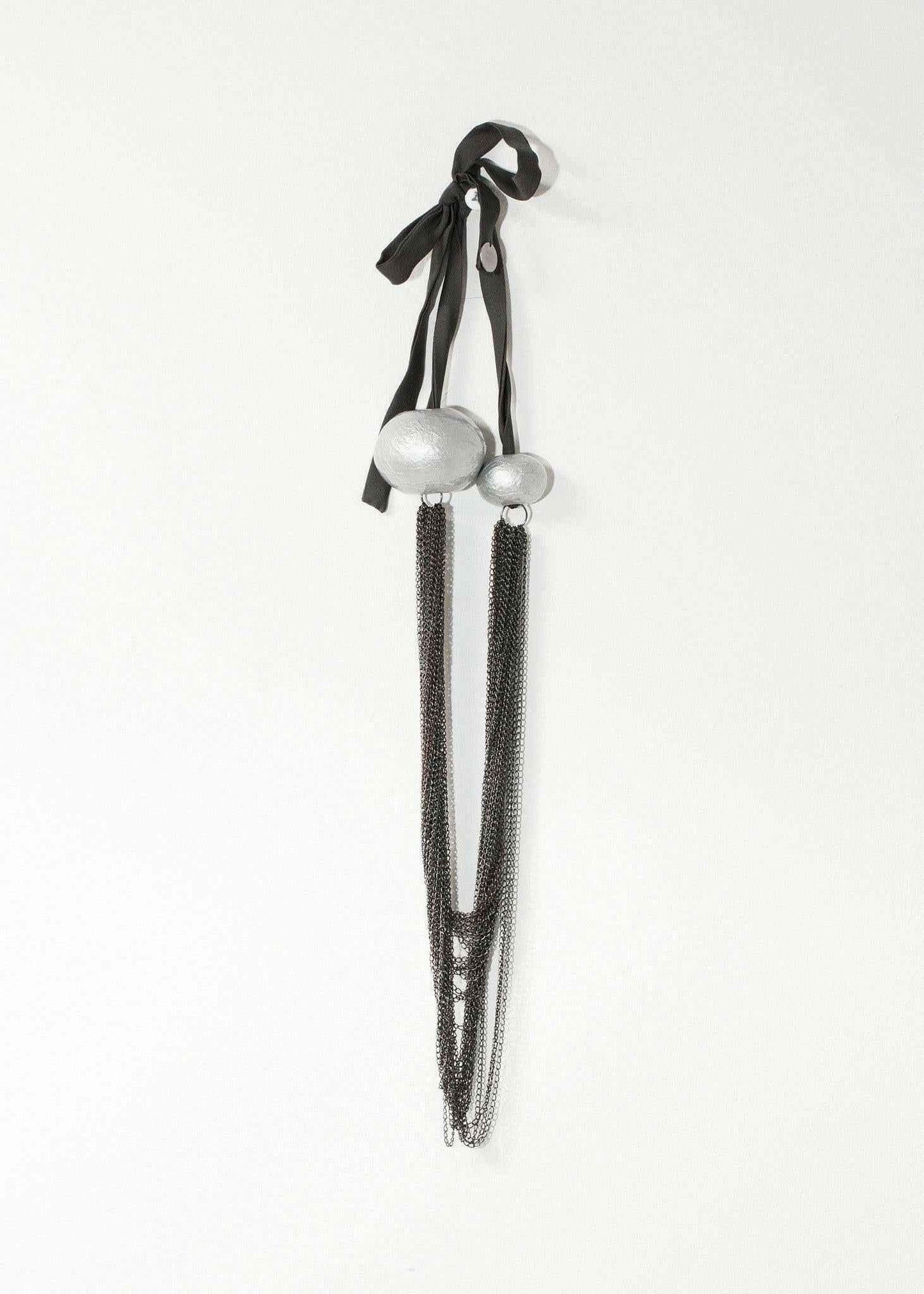 Cascade Necklace in Silver.