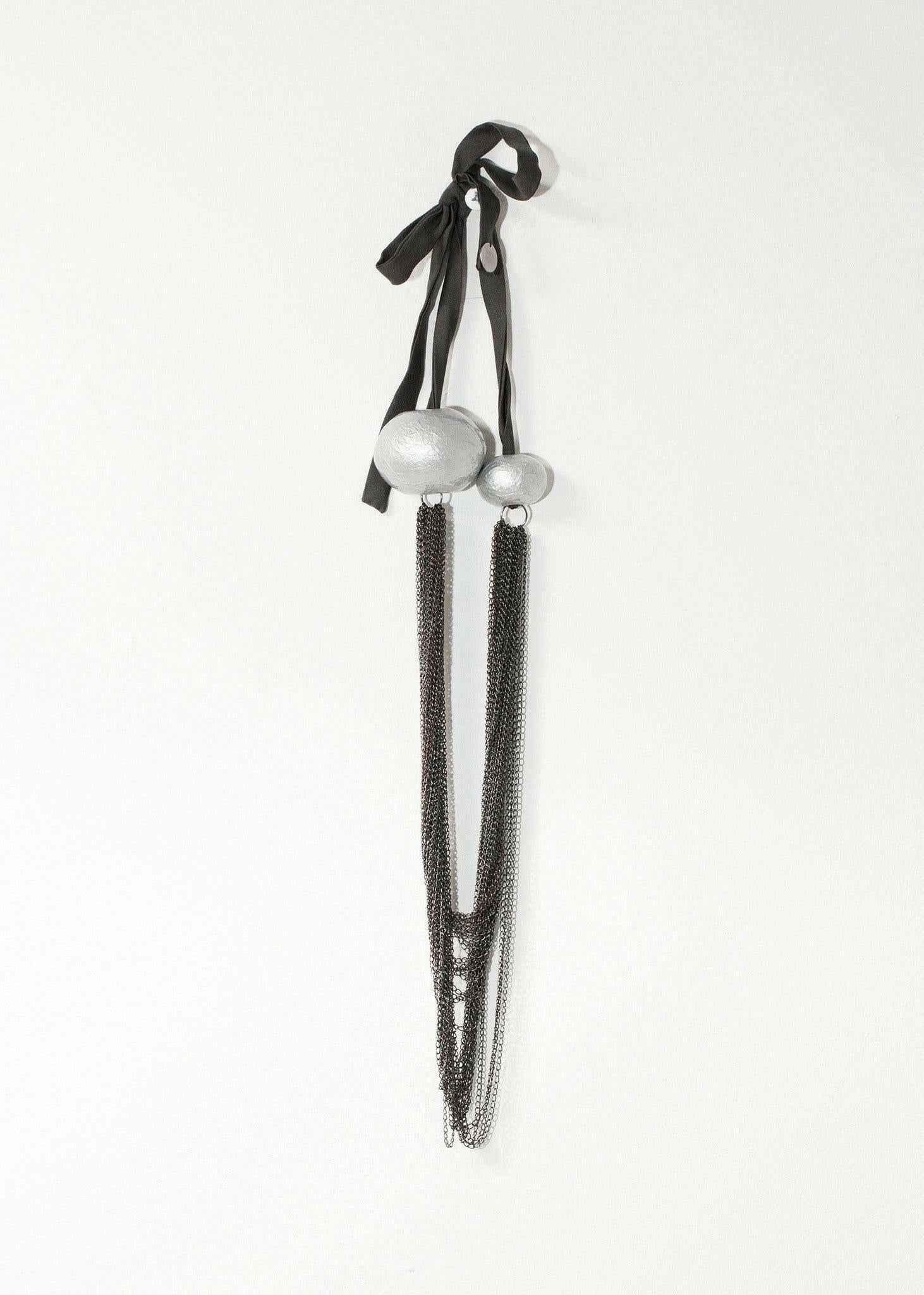 Cascade Necklace in Silver.