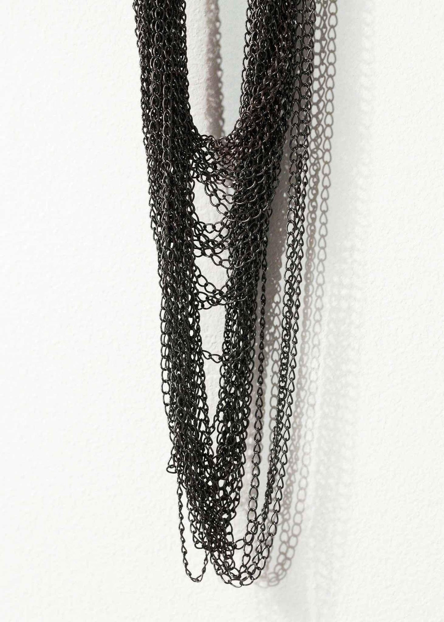 Cascade Necklace in Silver.