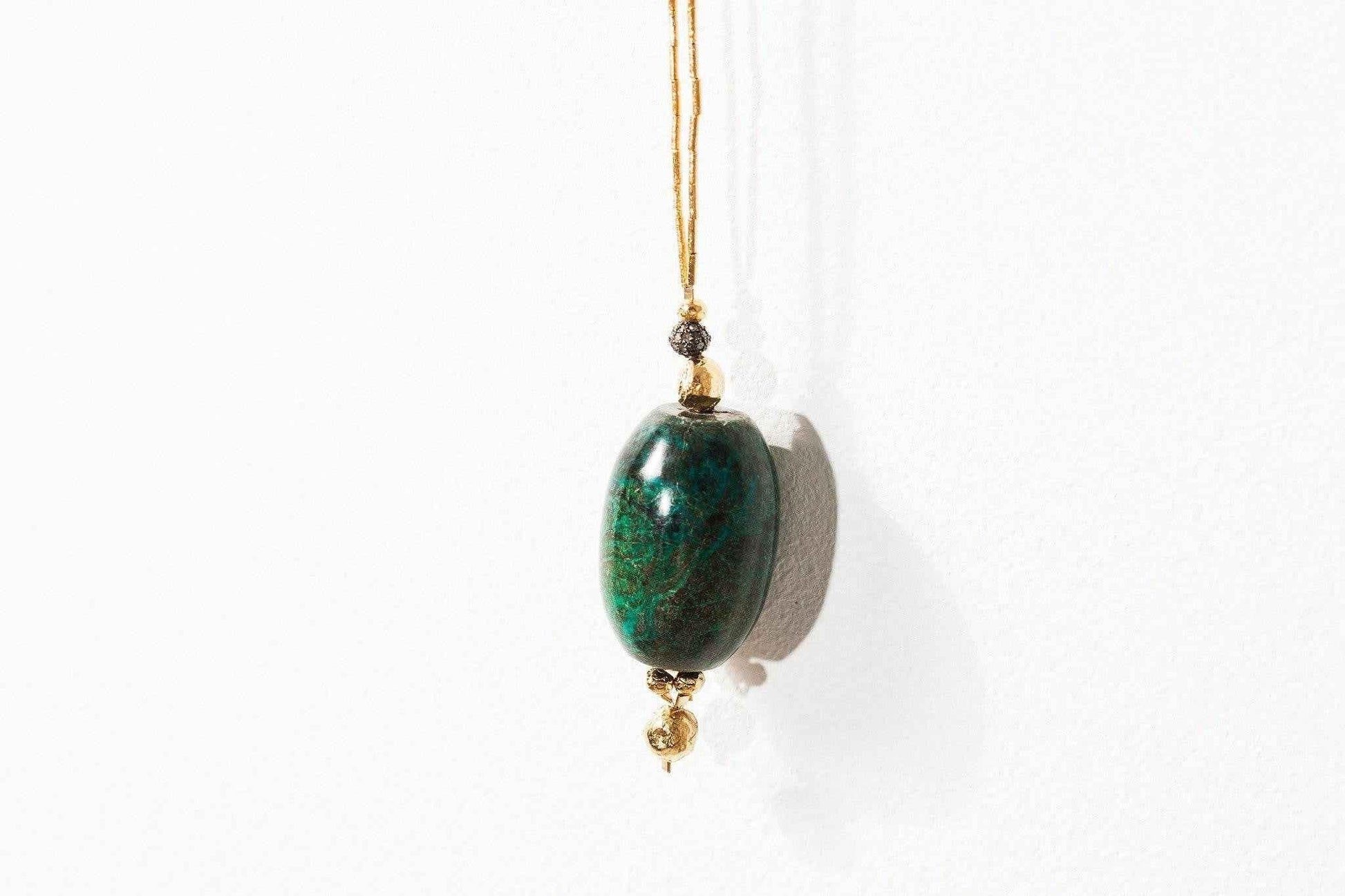 Drop Turquoise Necklace.