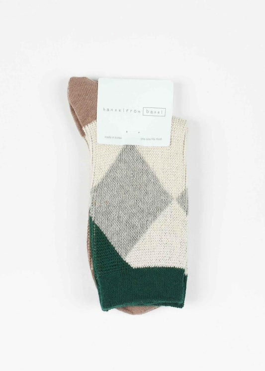 Quin Argyle Crew in Brown.