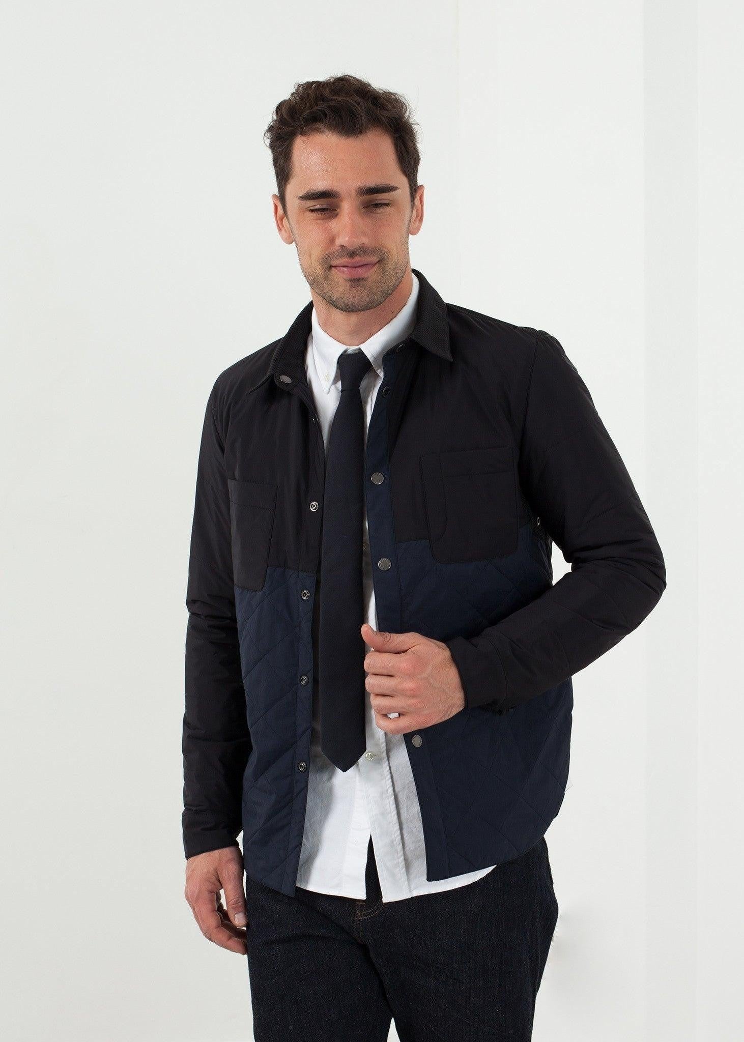 Reversible Quilted Coat.