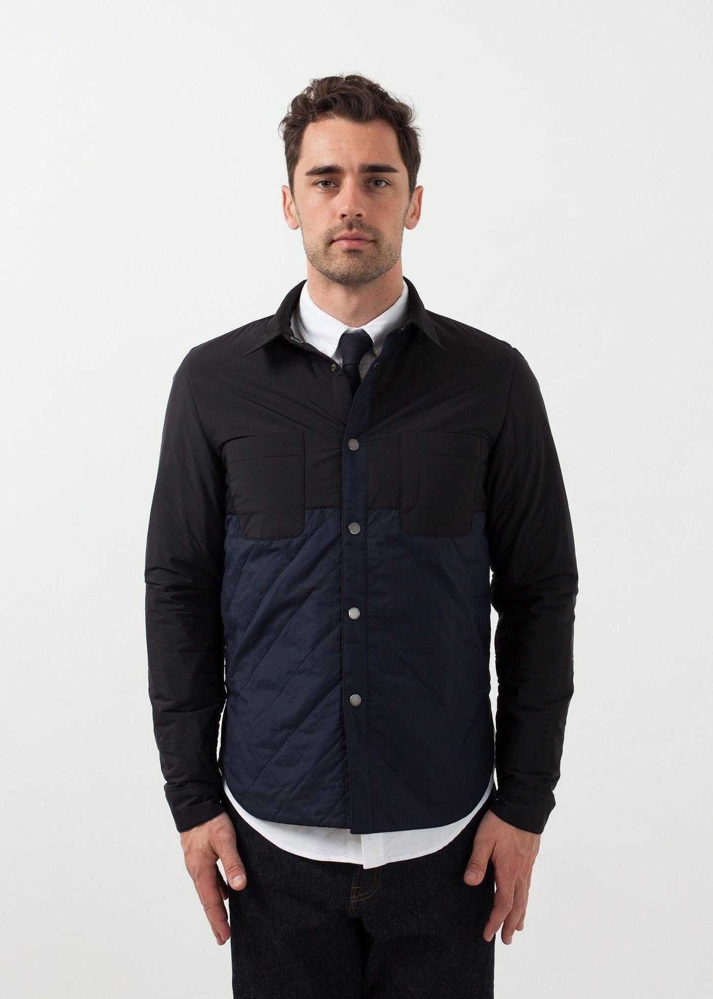 Reversible Quilted Coat.