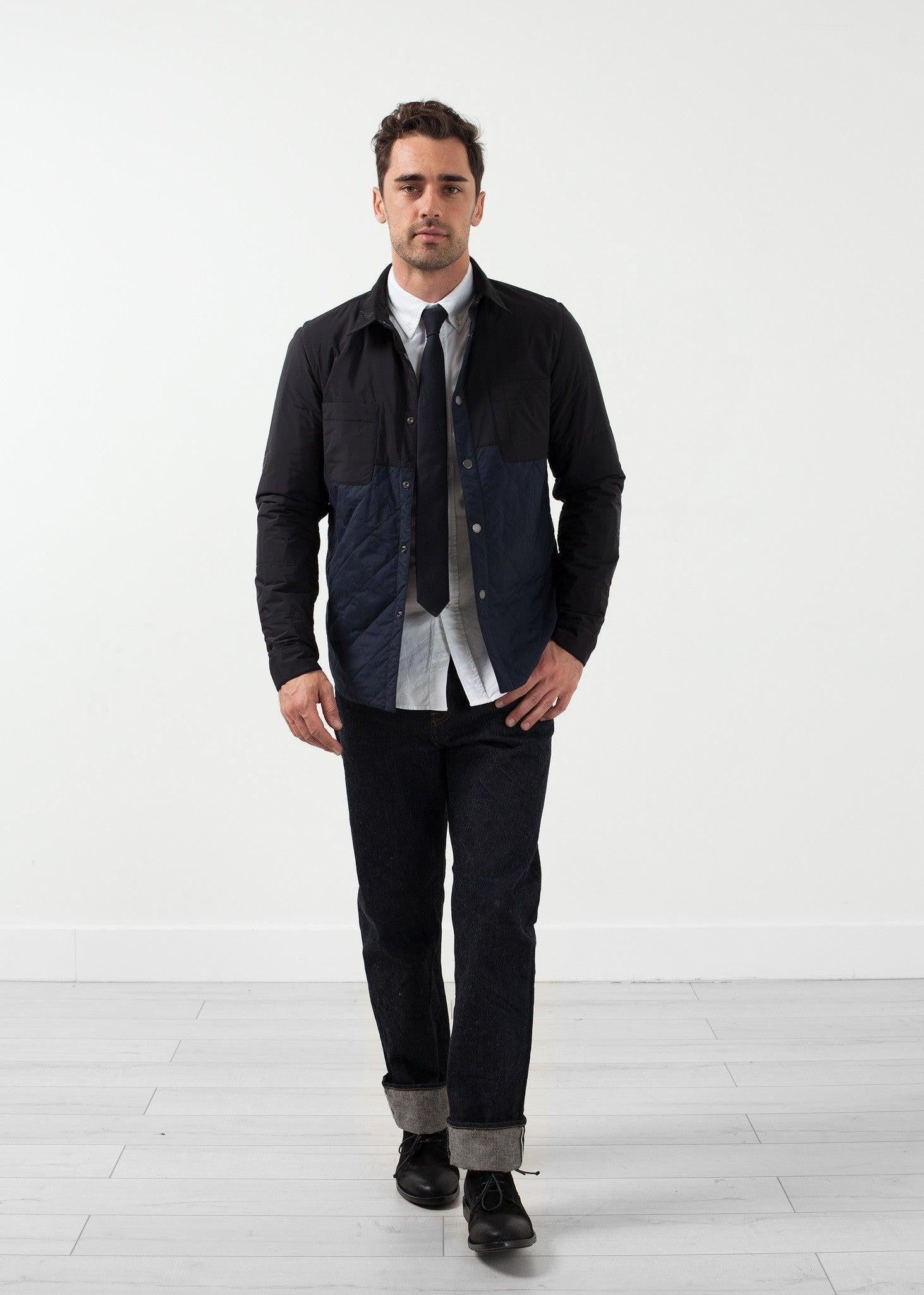 Reversible Quilted Coat.
