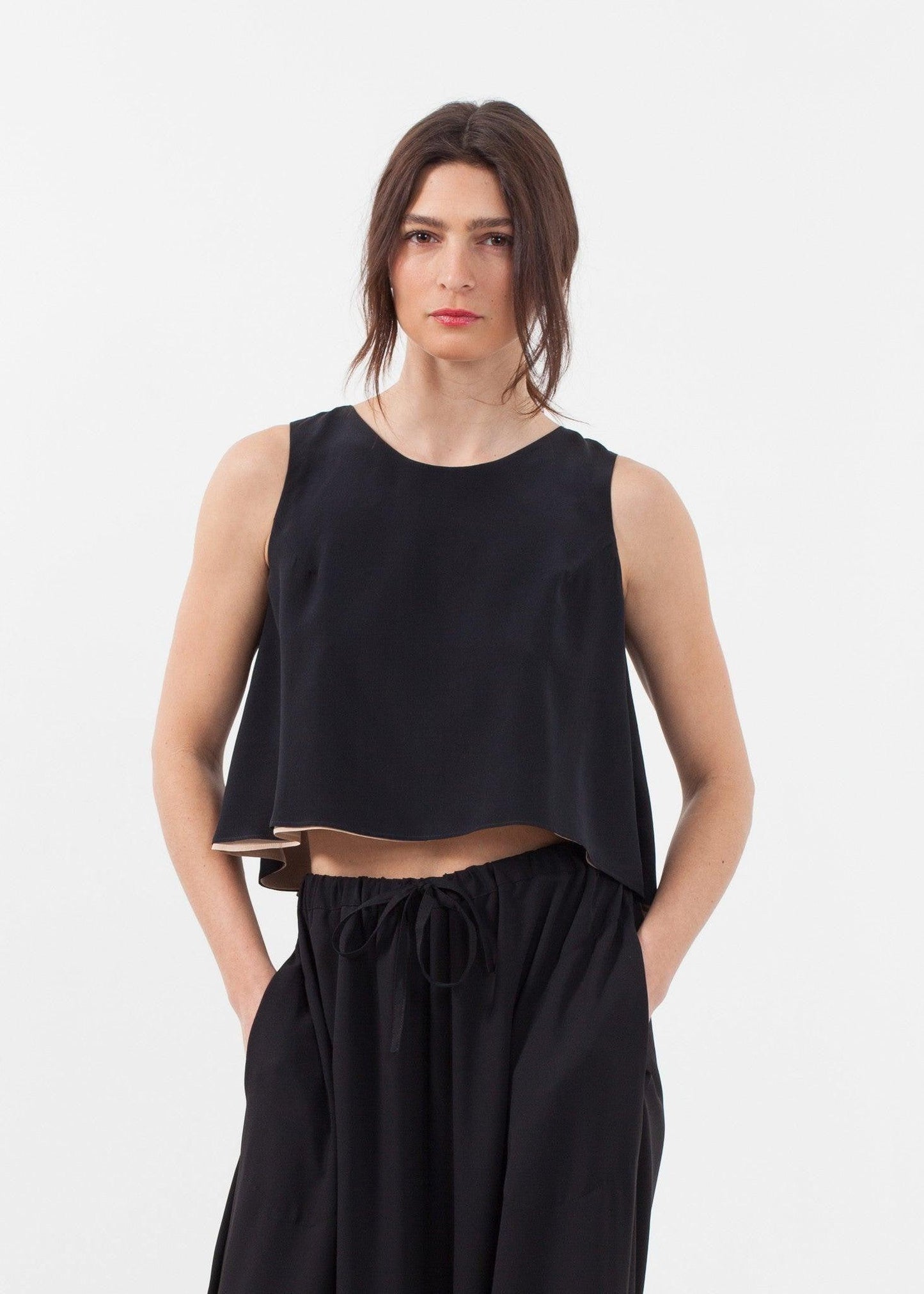 Reversible Tie Top.
