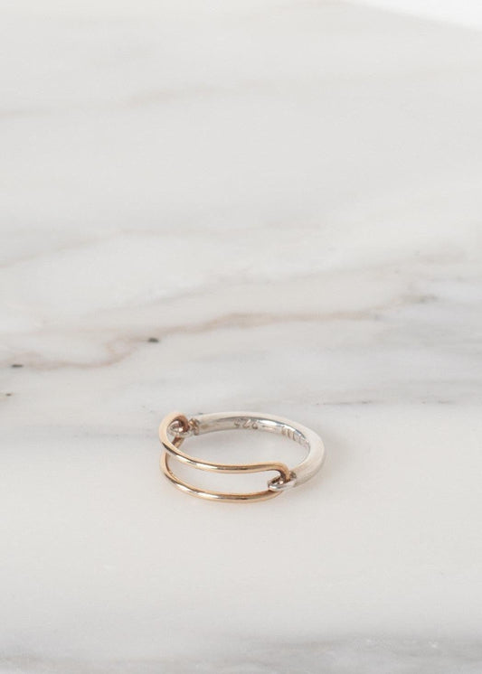 Ring 76 in Gold Multi.