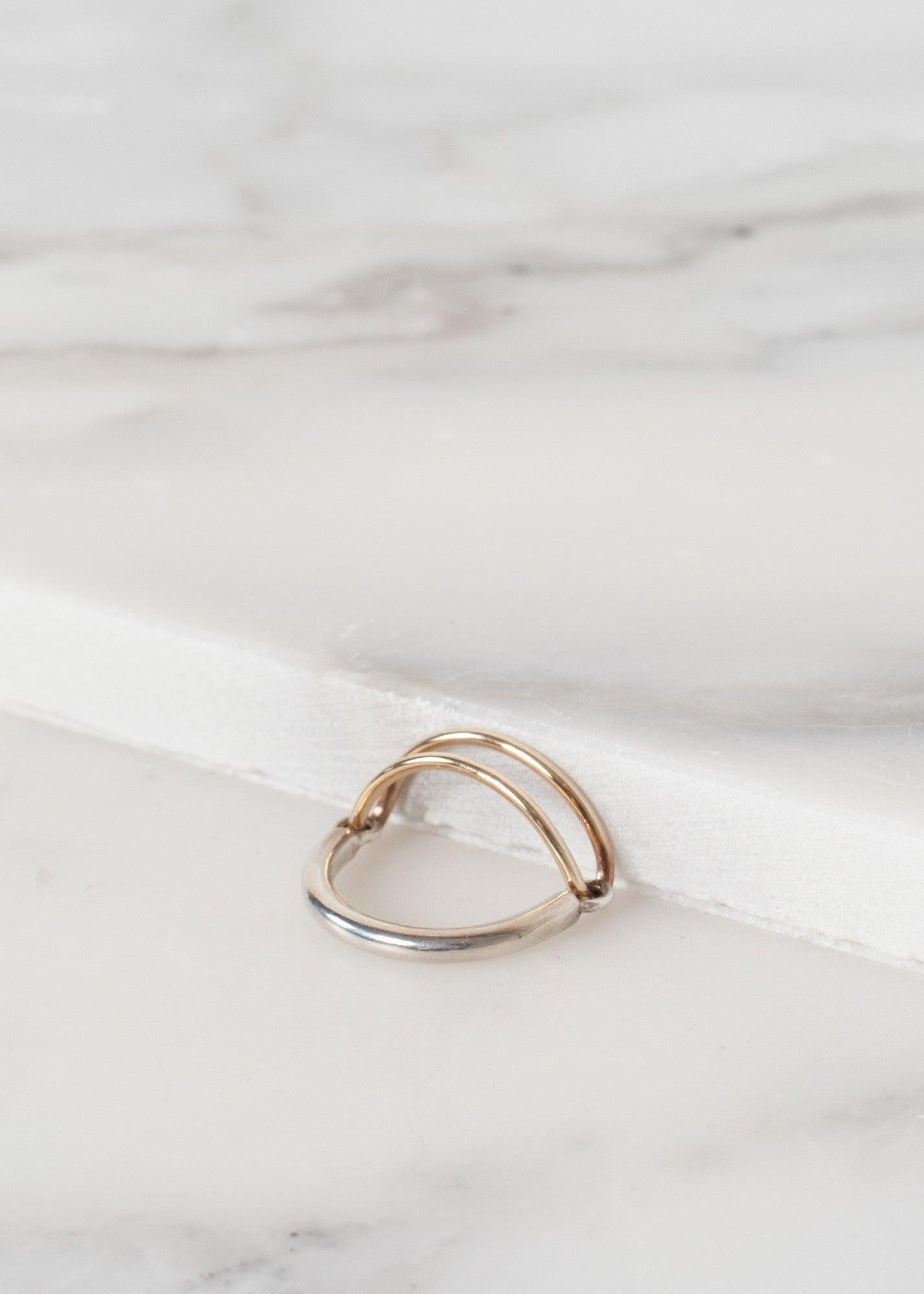 Ring 76 in Gold Multi.