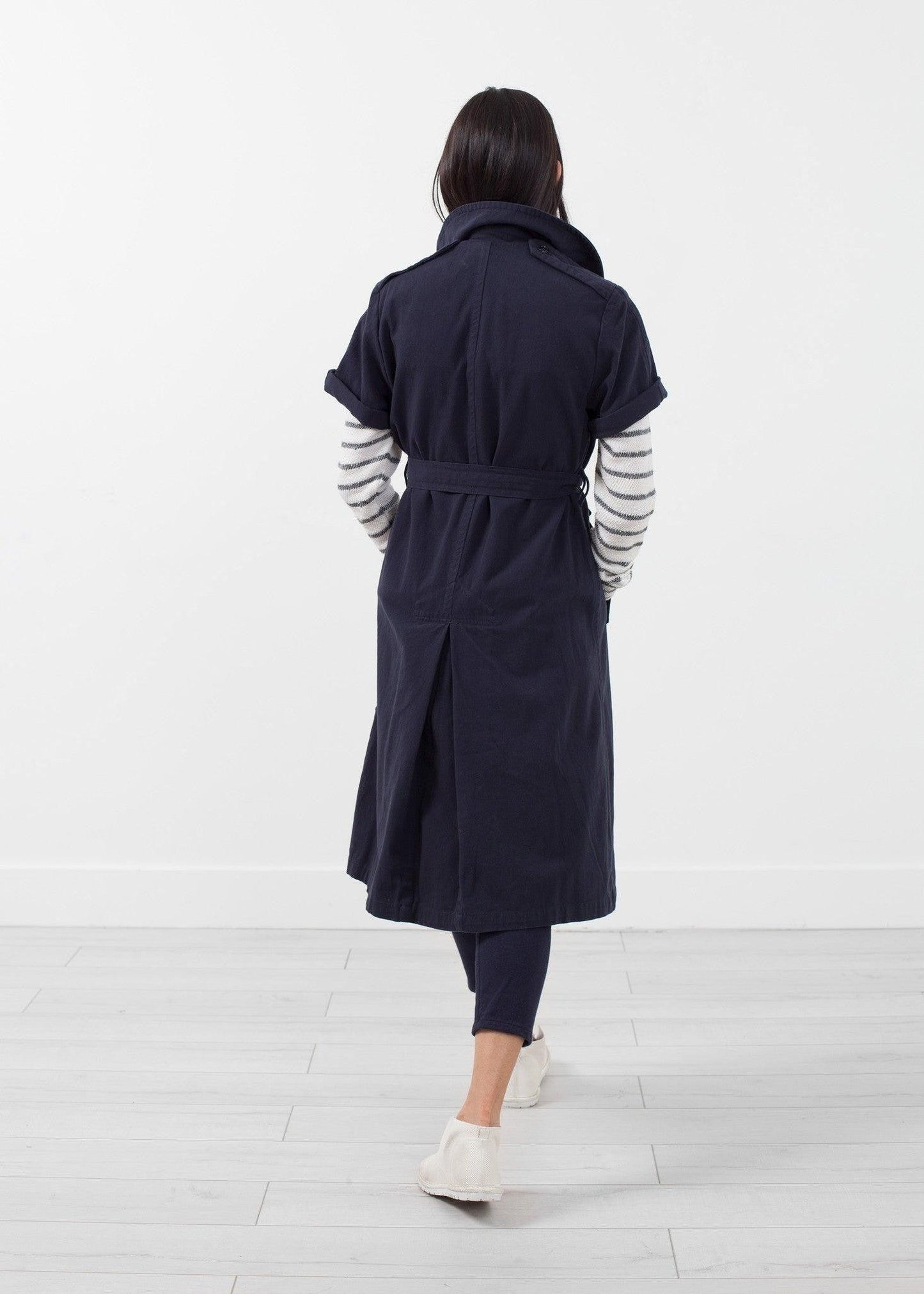 Rolled Sleeve Trenchcoat.