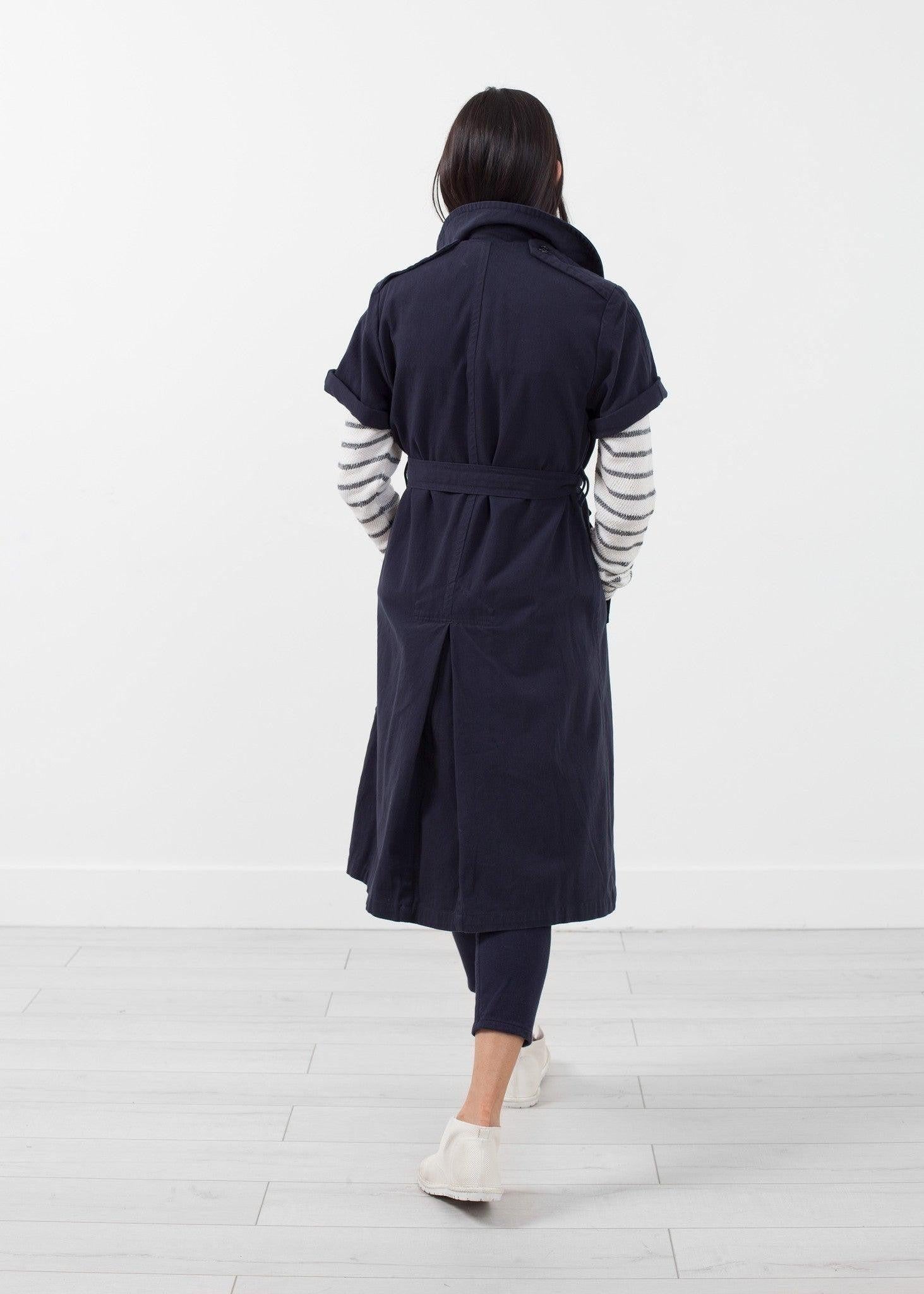 Rolled Sleeve Trenchcoat.