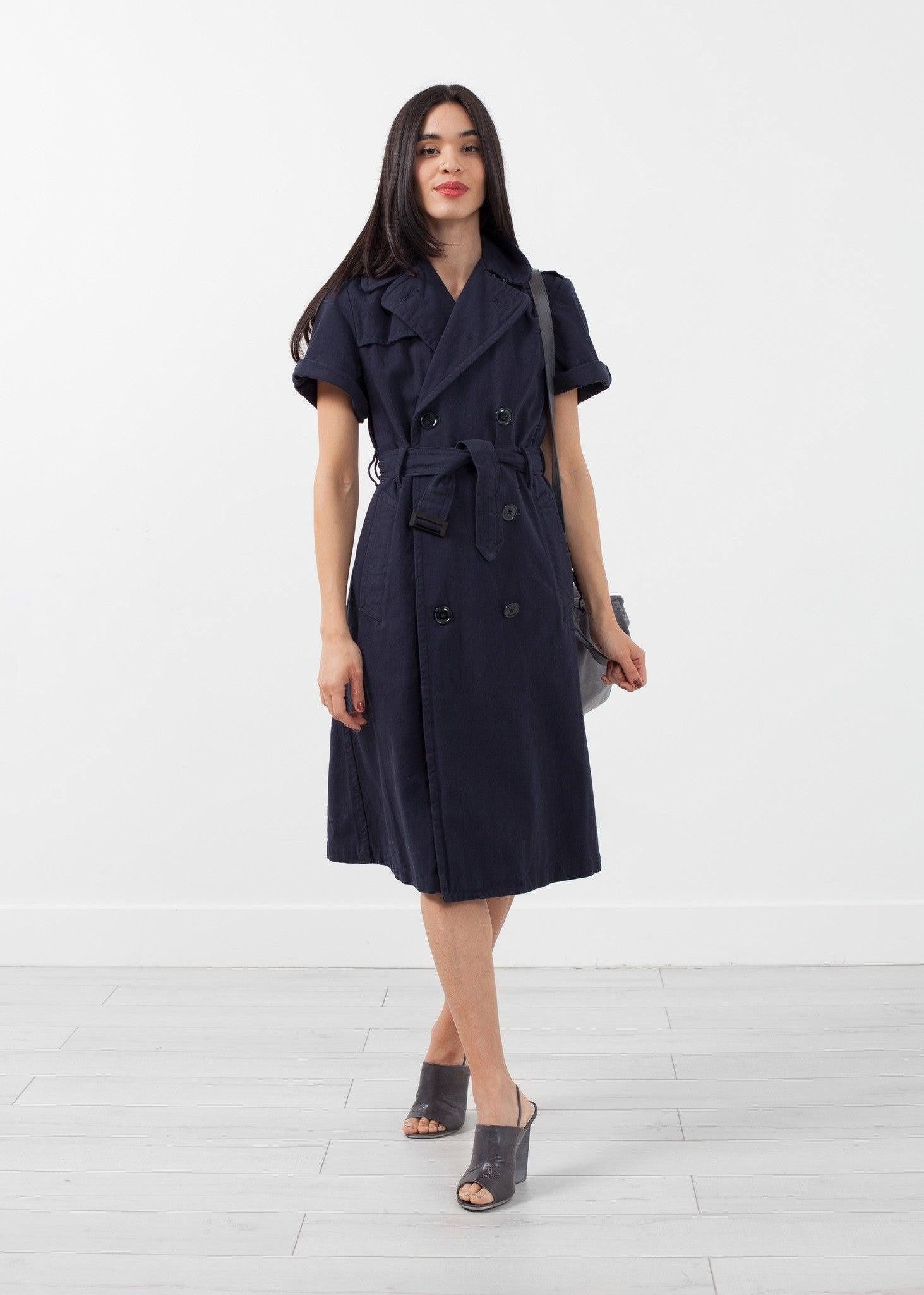 Rolled Sleeve Trenchcoat.