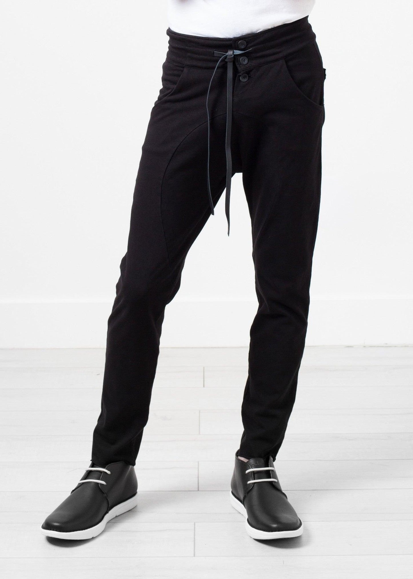 Ruven Drop Crotch Pant.
