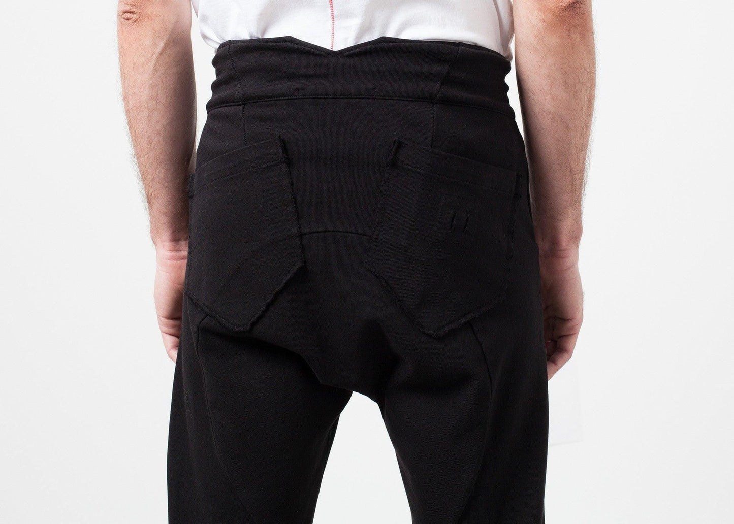Ruven Drop Crotch Pant.