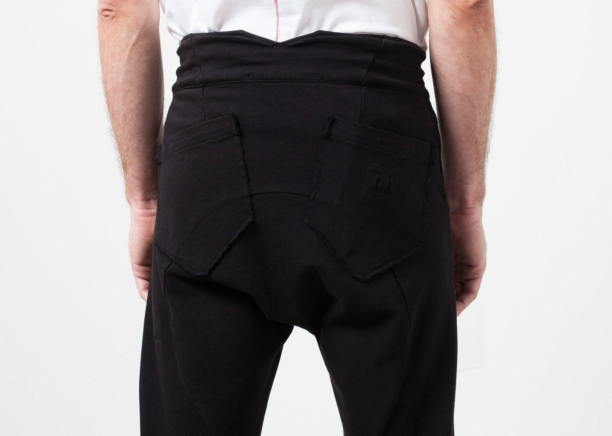 Ruven Drop Crotch Pant.