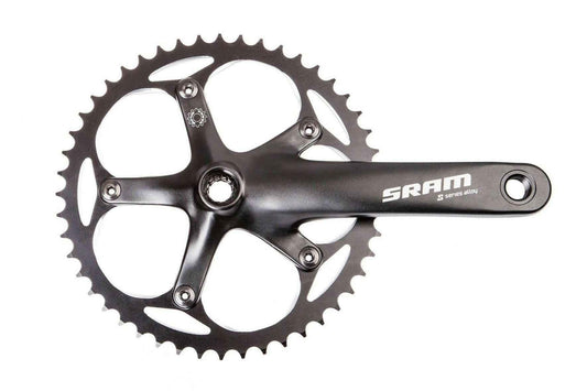 SRAM S100 165mm 48T Black Courier Crankset Power Spline.