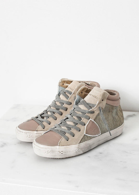 Sequin High Top Sneaker.