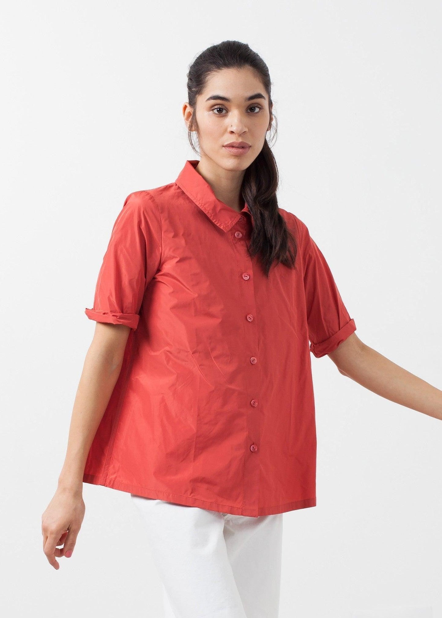 Short Sleeve Button Up.