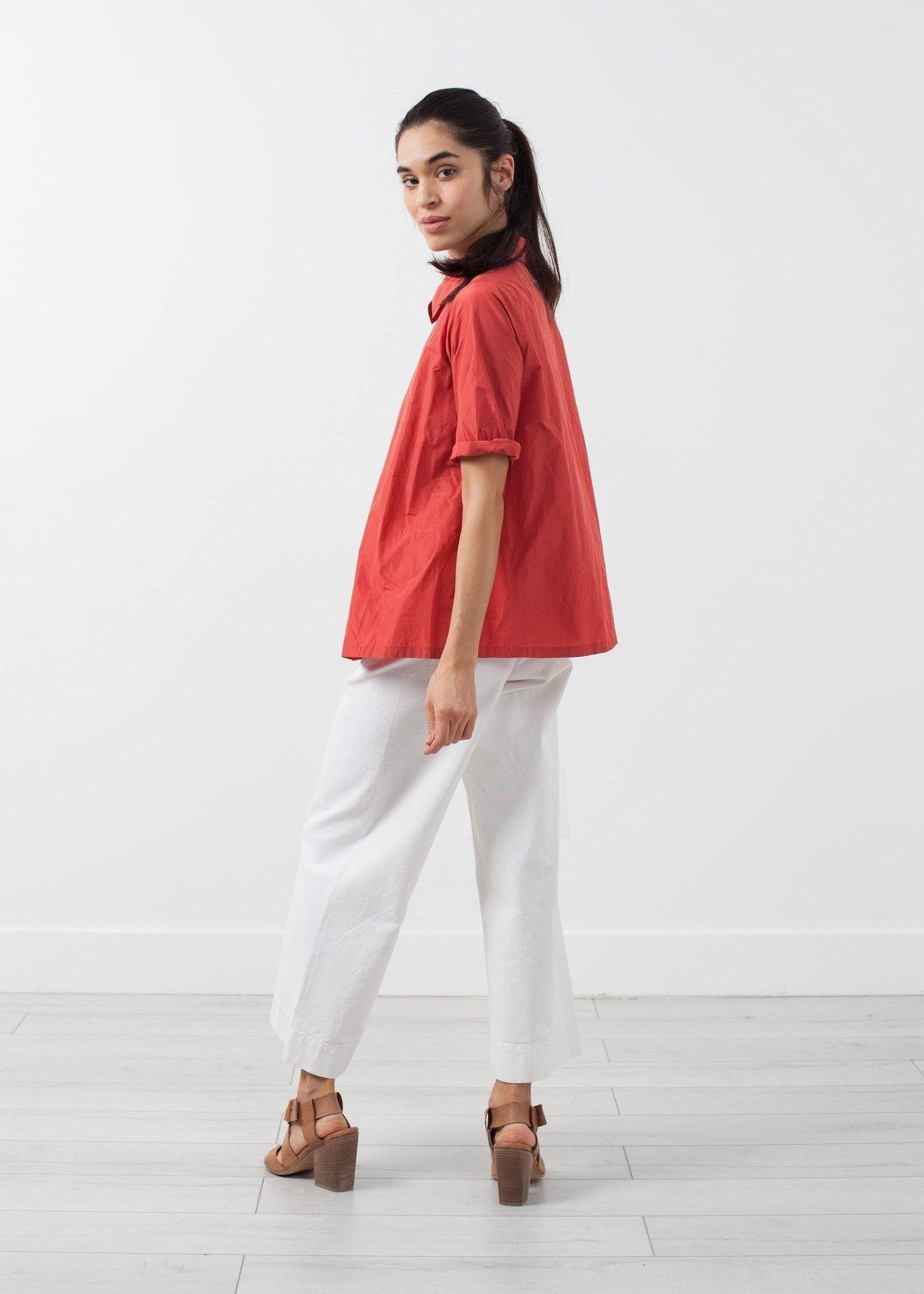 Short Sleeve Button Up.