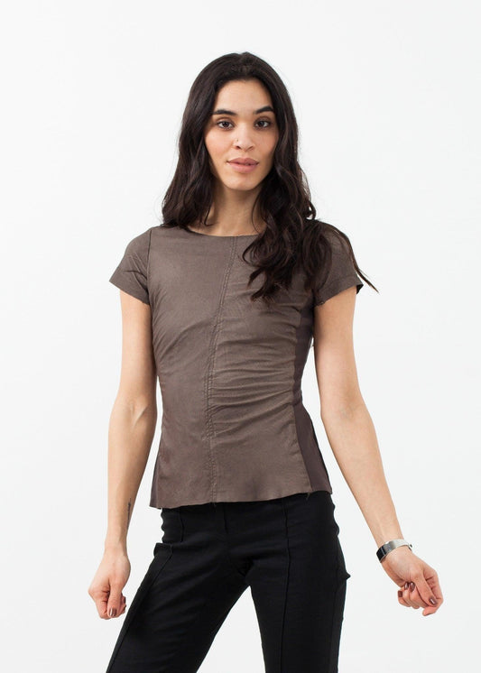 short sleeve button up.