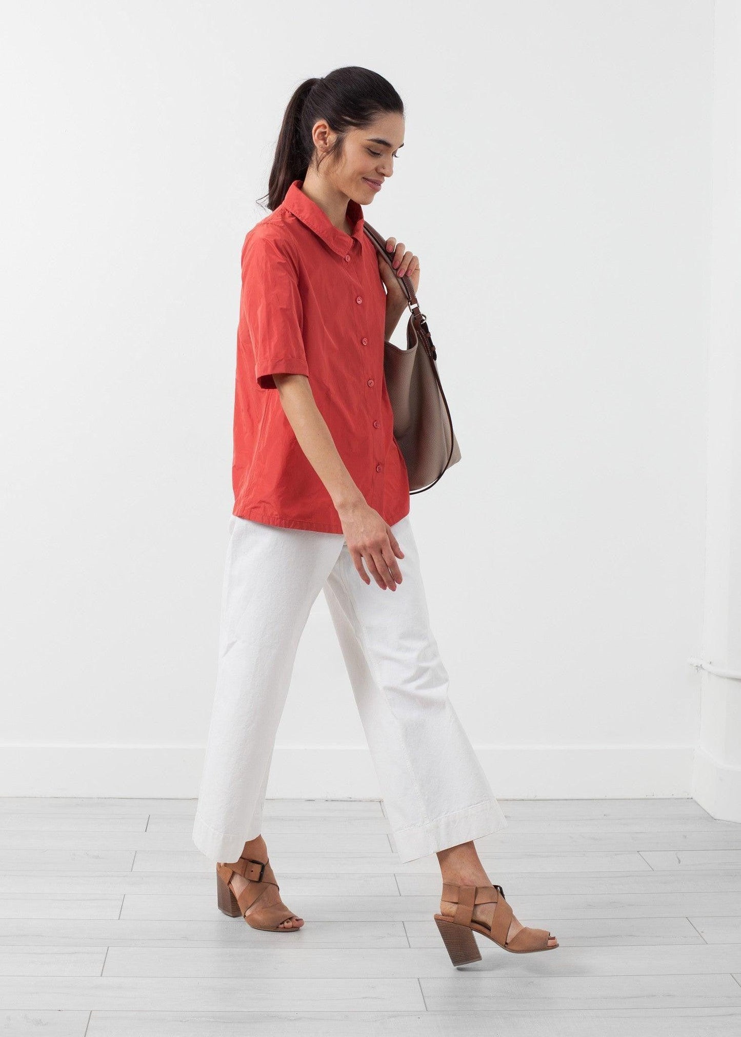 Short Sleeve Button Up.
