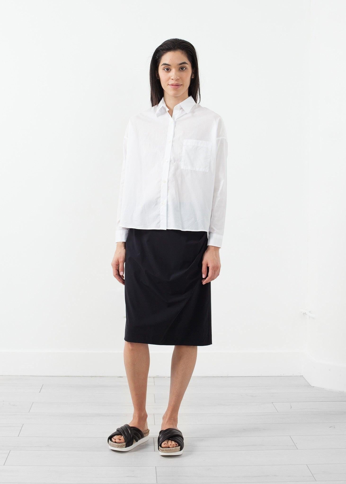 Side Ruche Skirt.