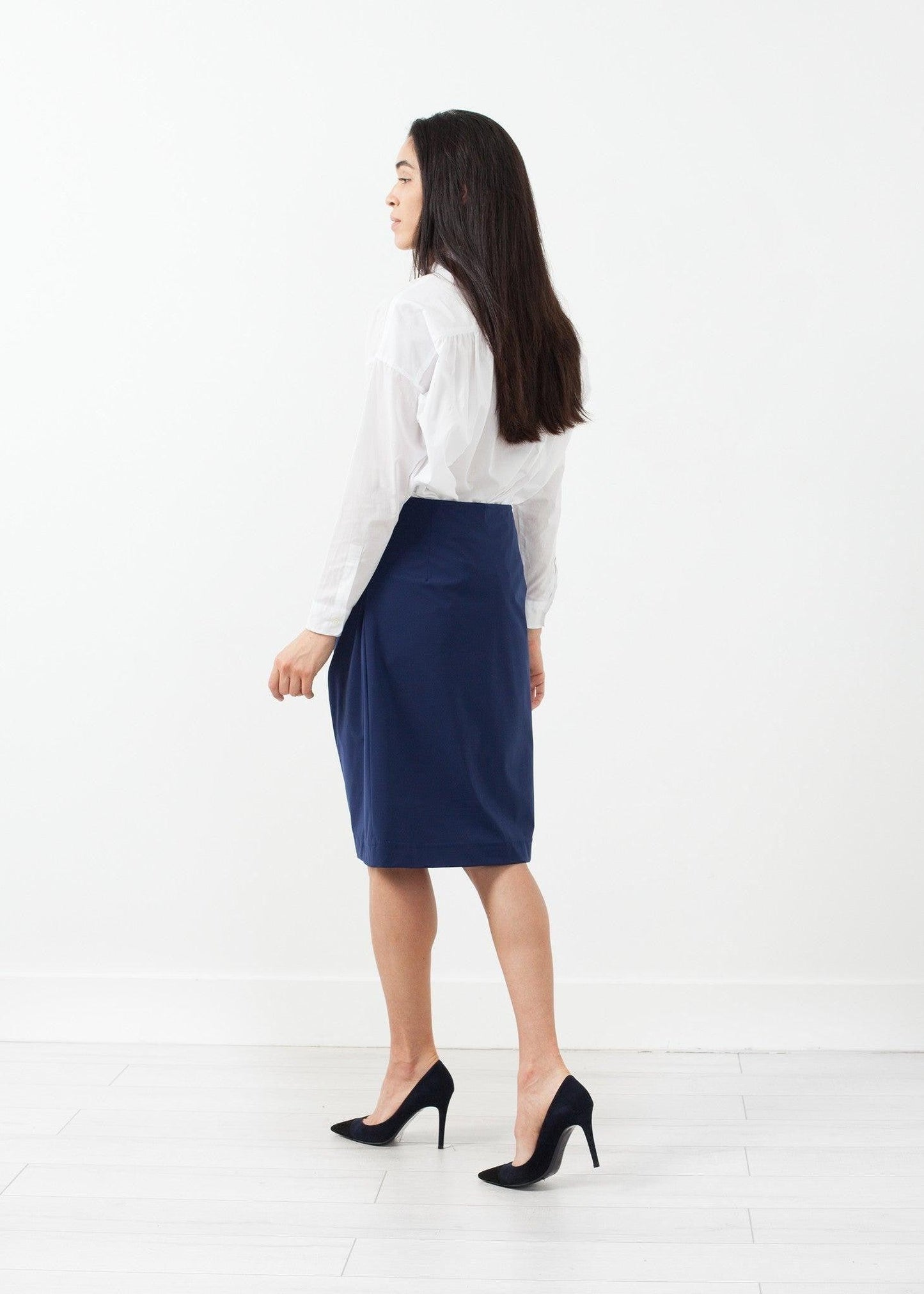 Side Ruche Skirt.