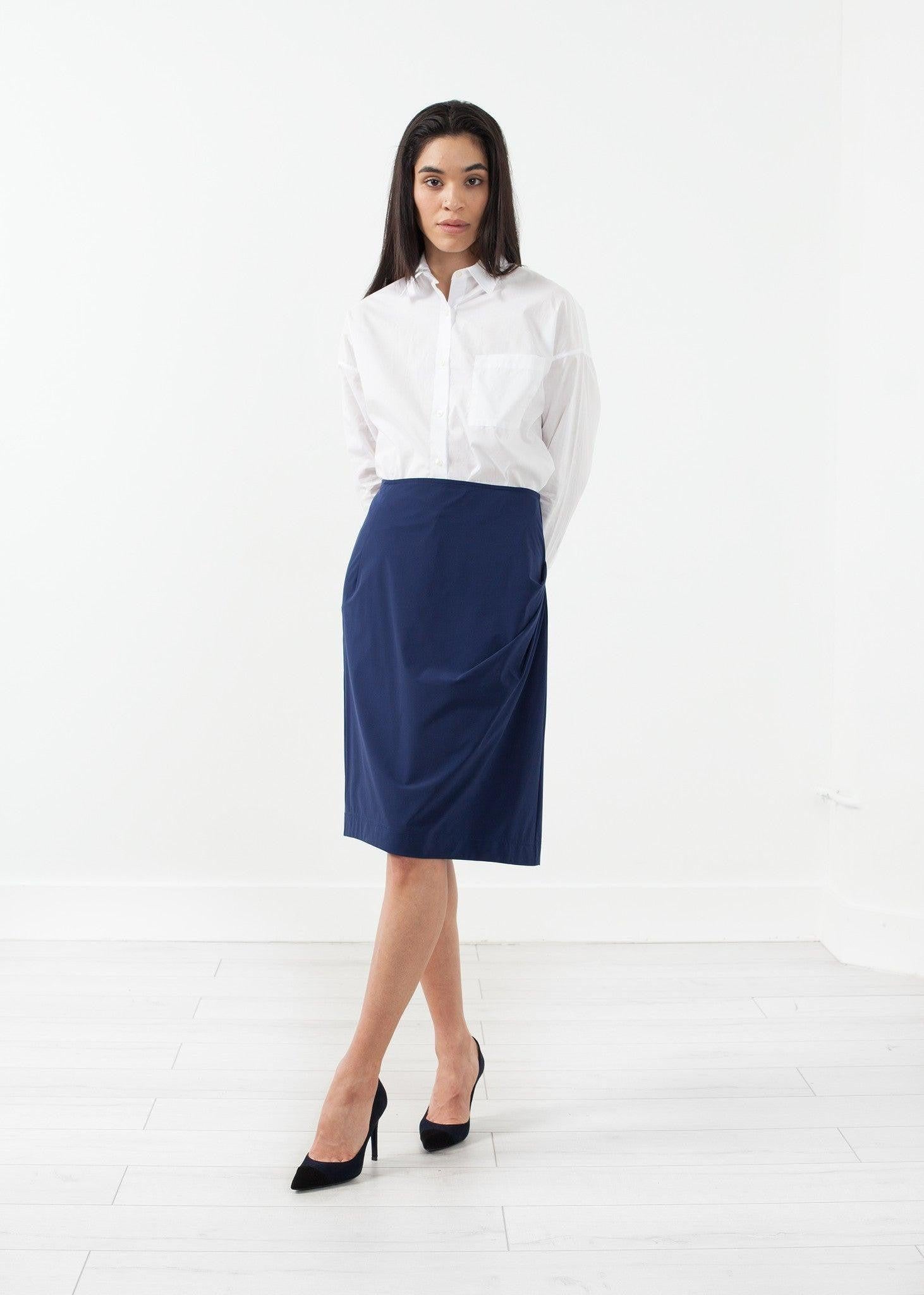 Side Ruche Skirt.