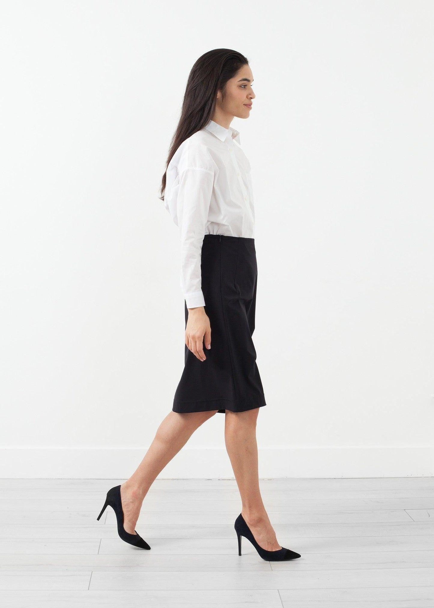 Side Ruche Skirt.