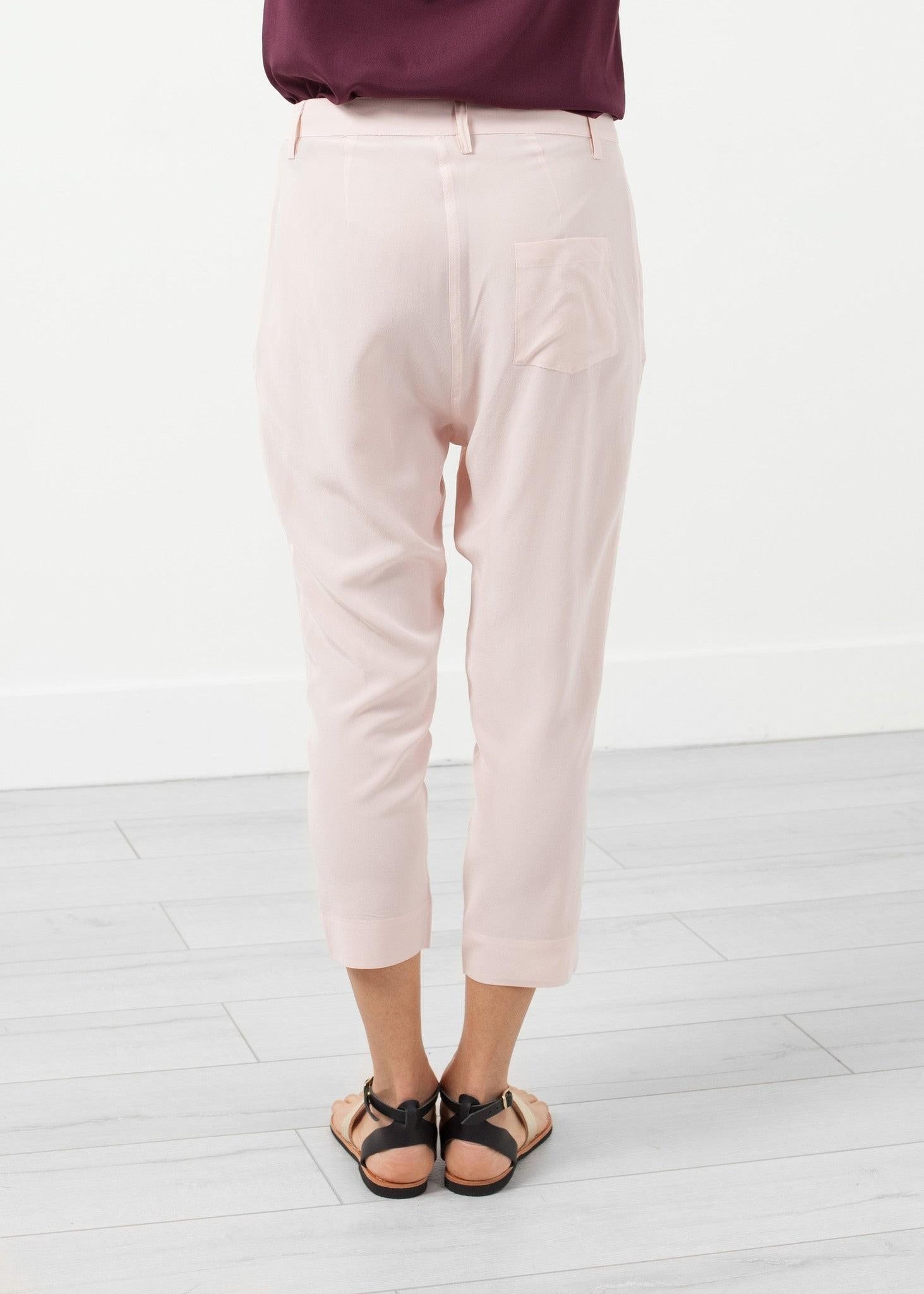 Silk Drop Crotch Pant.
