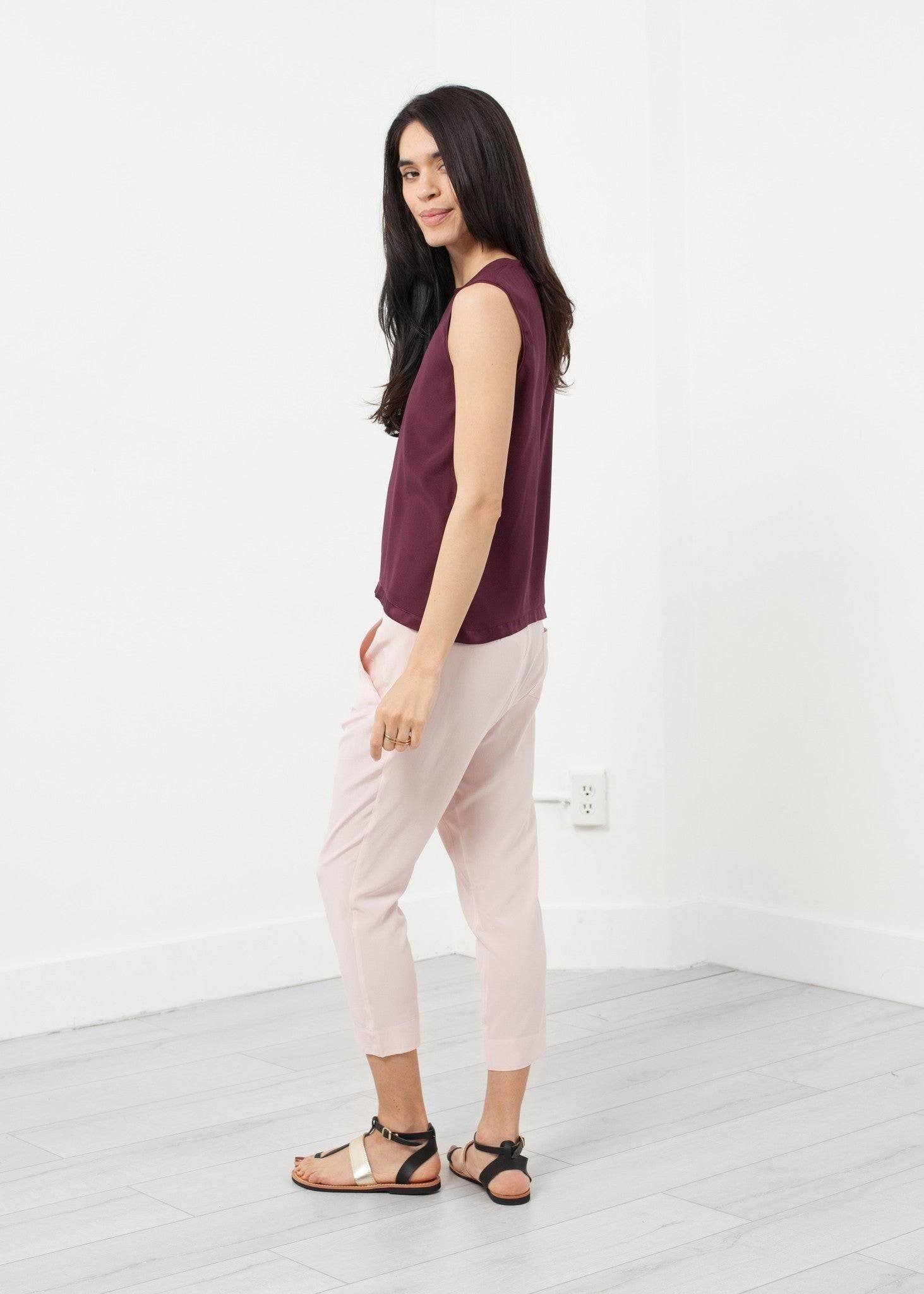 Silk Drop Crotch Pant.