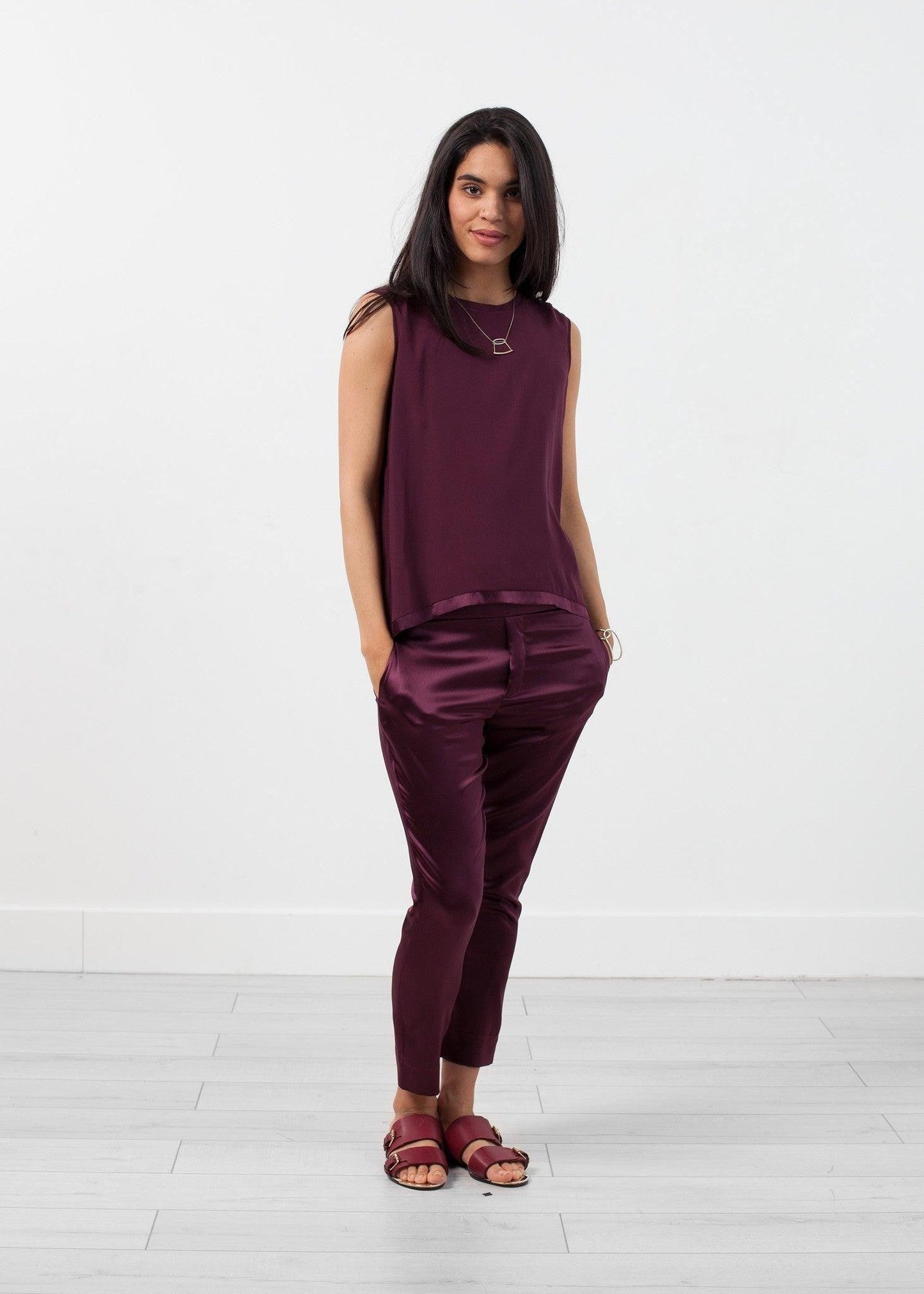 Silk Pullup Pant.