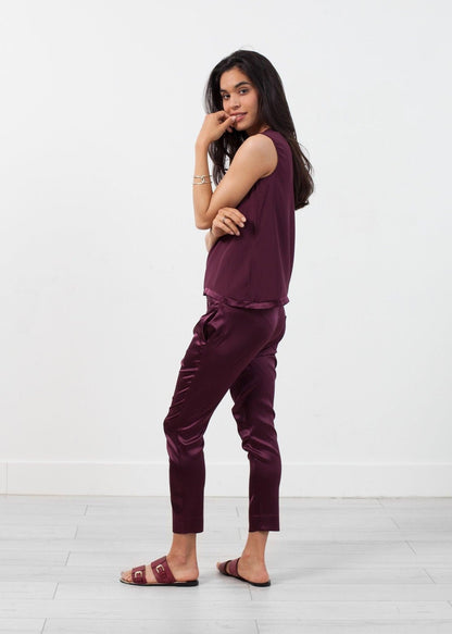Silk Pullup Pant.