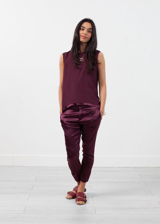 Silk Pullup Pant.