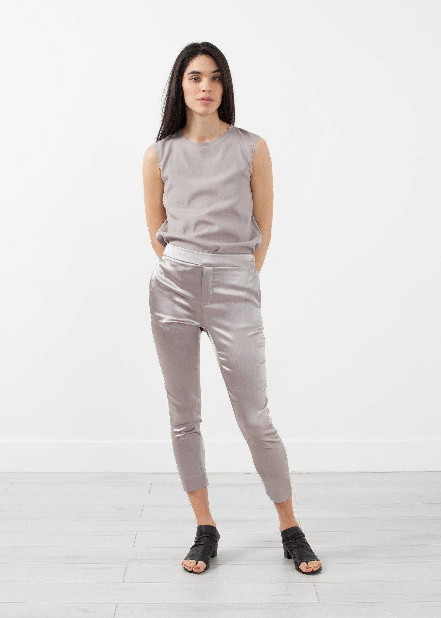 Silk Pullup Pant.