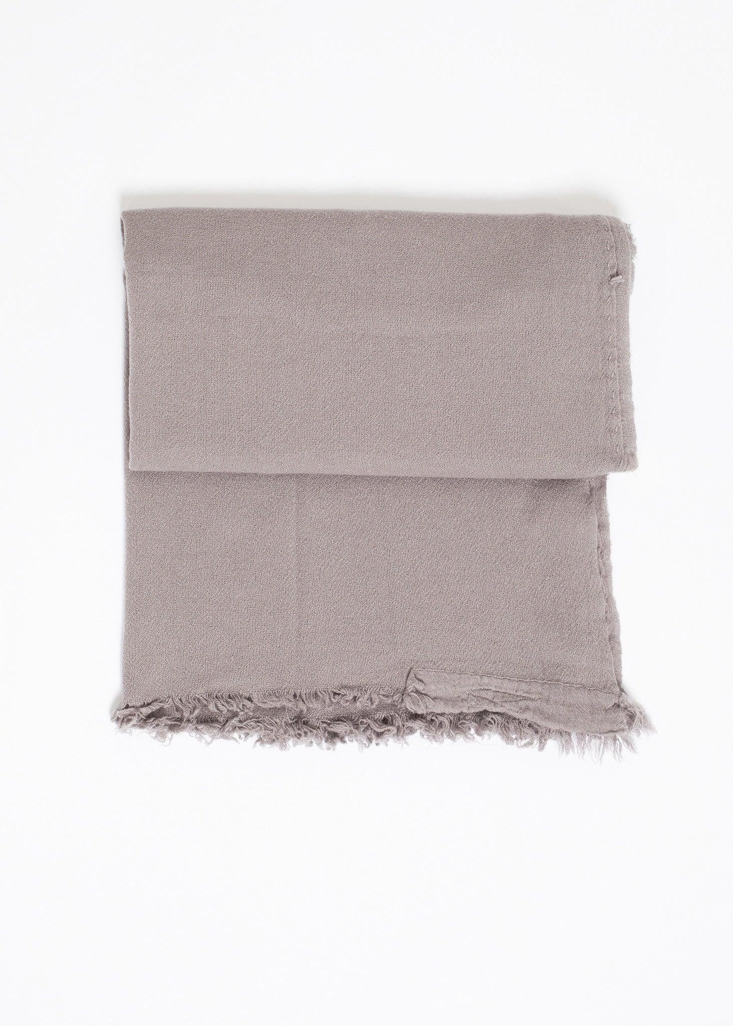 Simple Scarf in Grey.