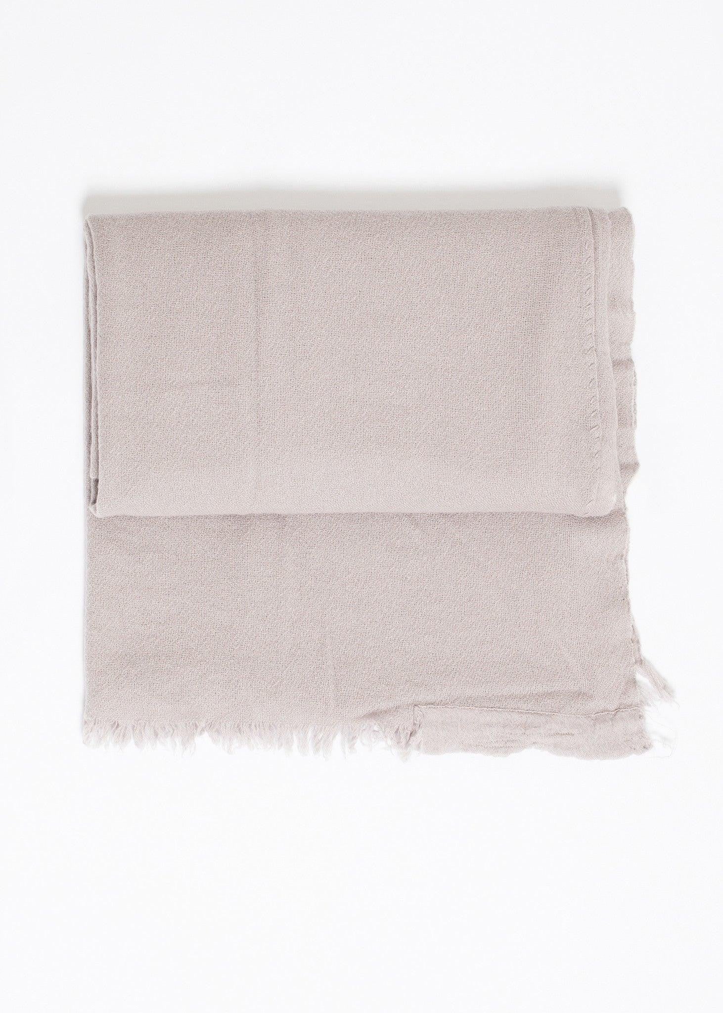 Simple Scarf in Latte.