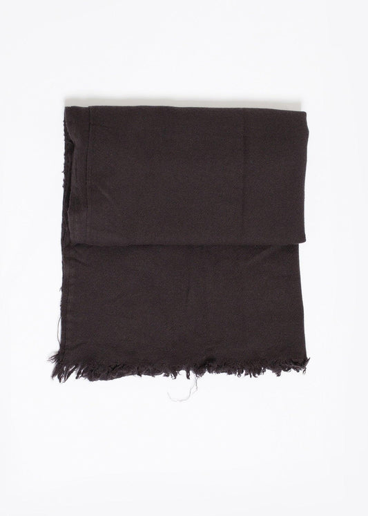 Simple Scarf in Old Black.