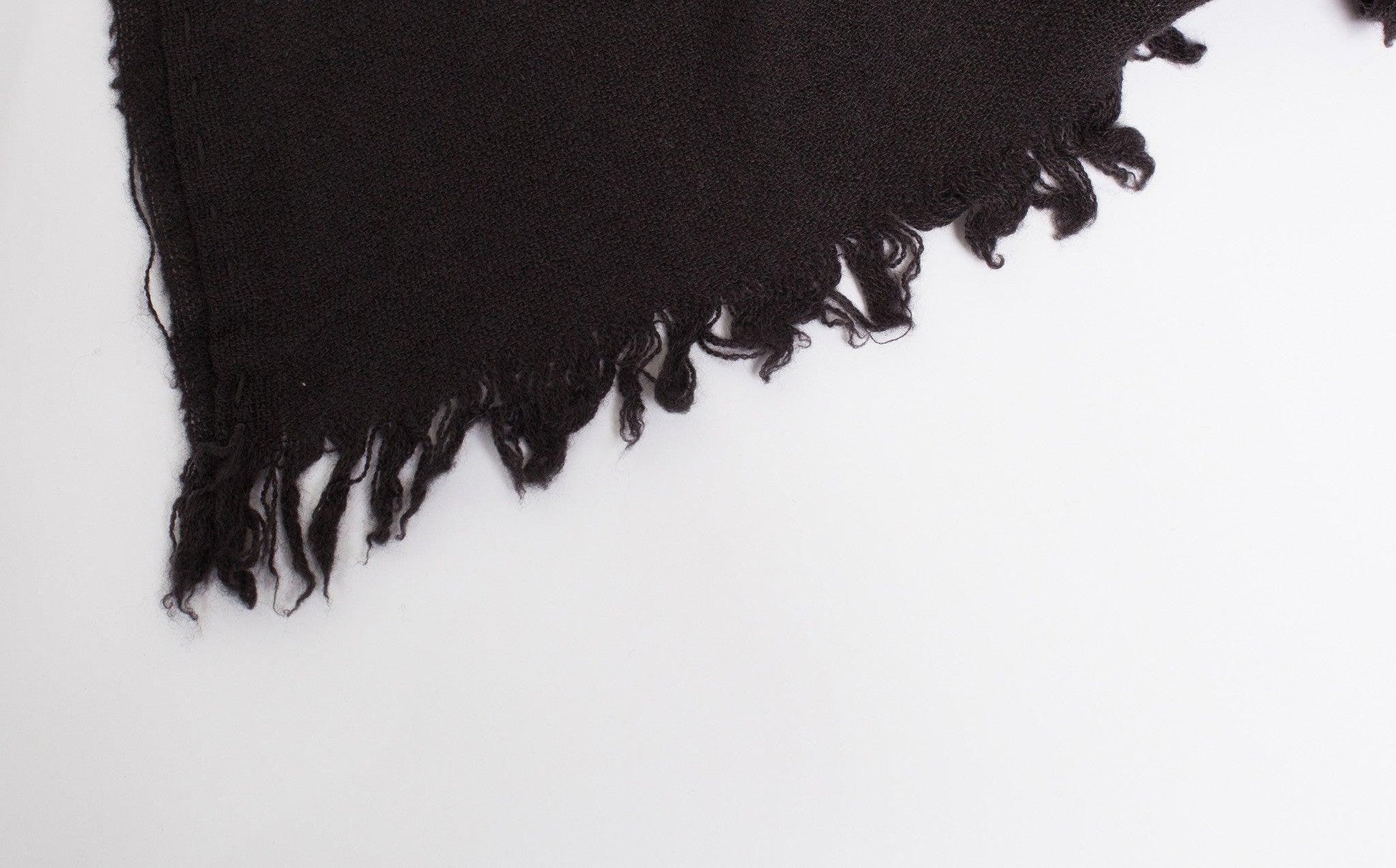 Simple Scarf in Old Black.