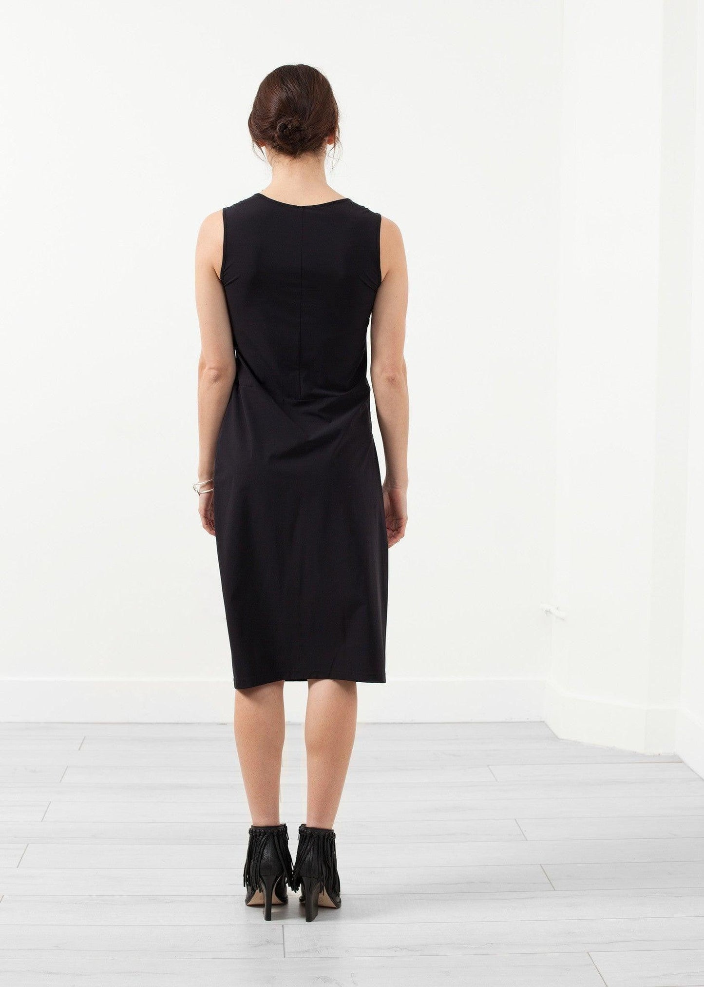 Sleeveless Fitted Dress.