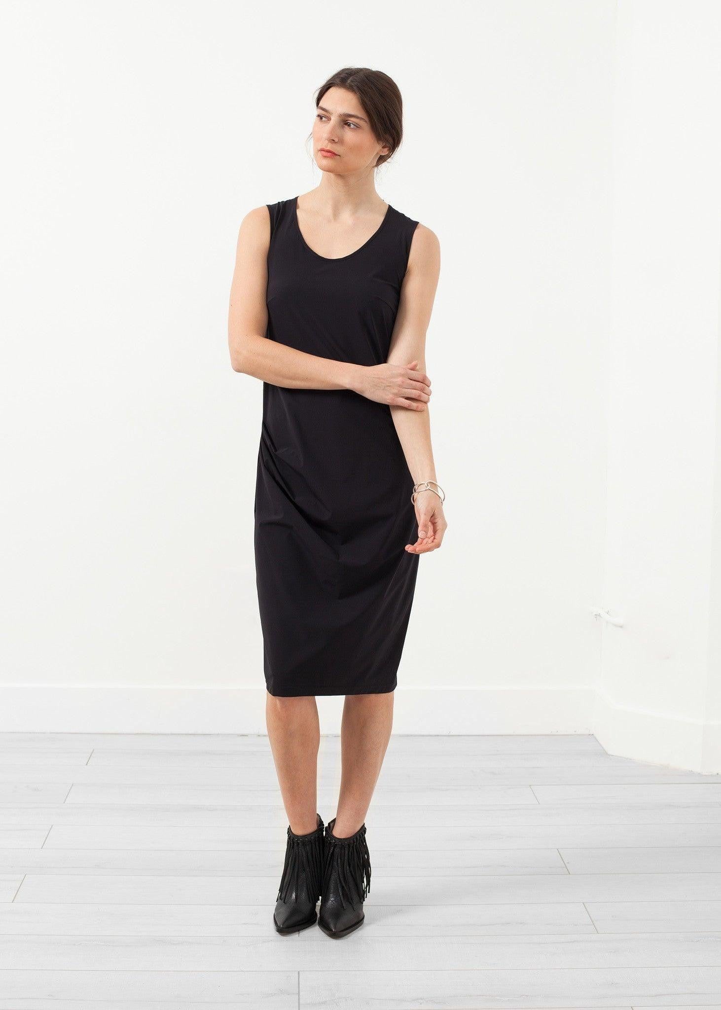 Sleeveless Fitted Dress.