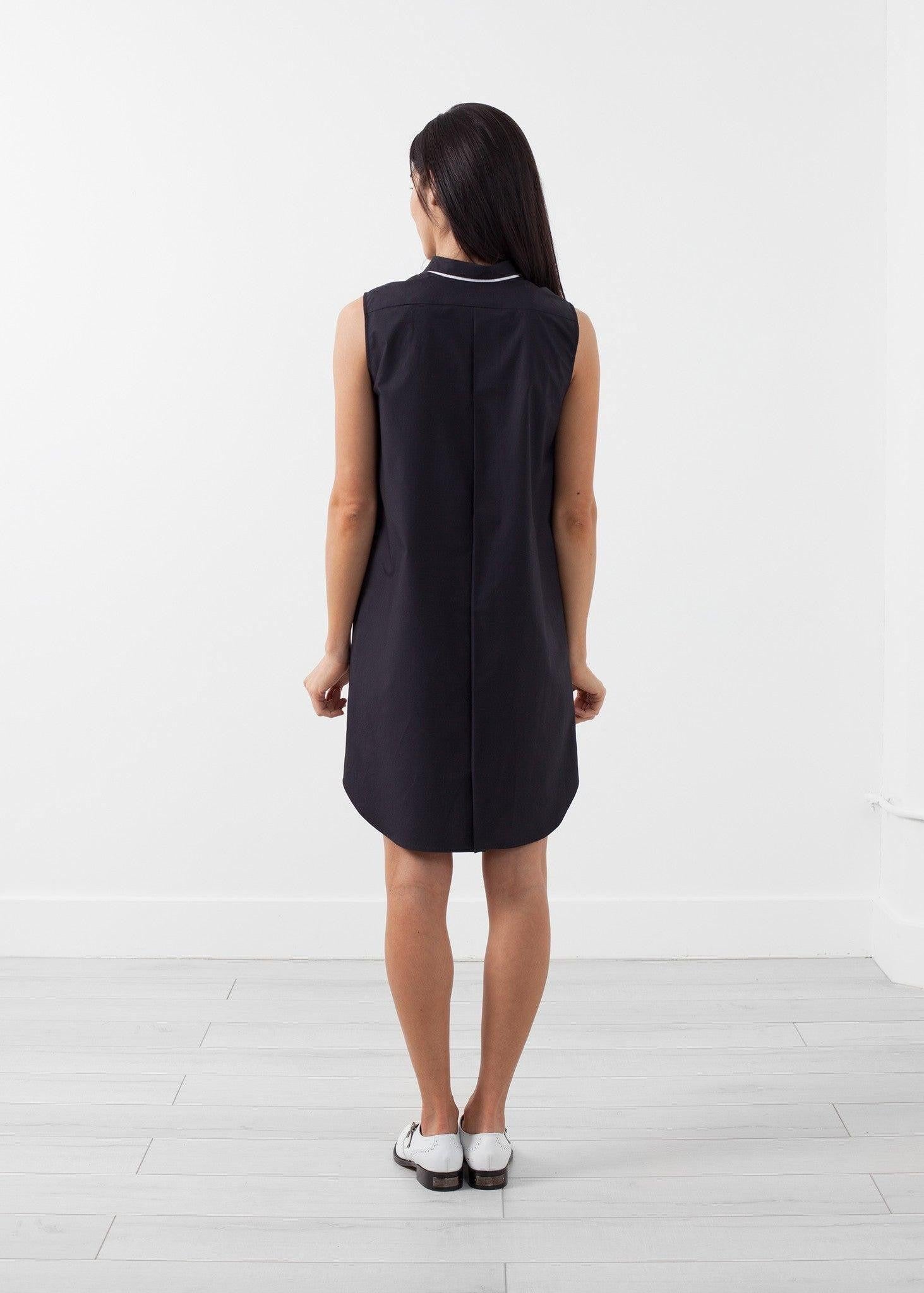 Sleeveless Hidden Pocket Dress.