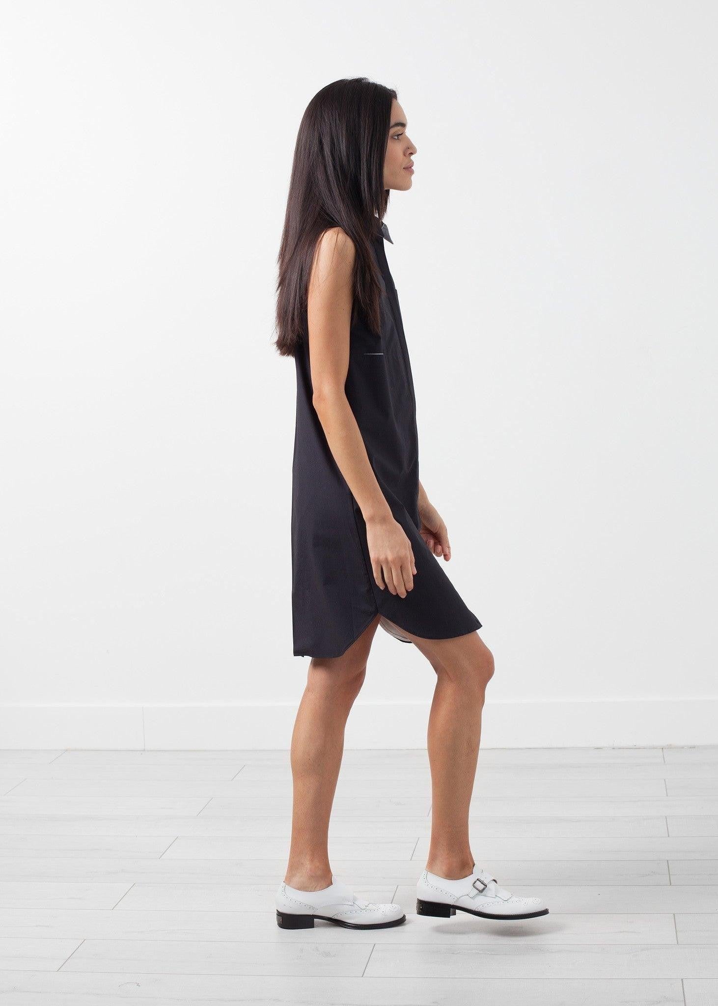 Sleeveless Hidden Pocket Dress.