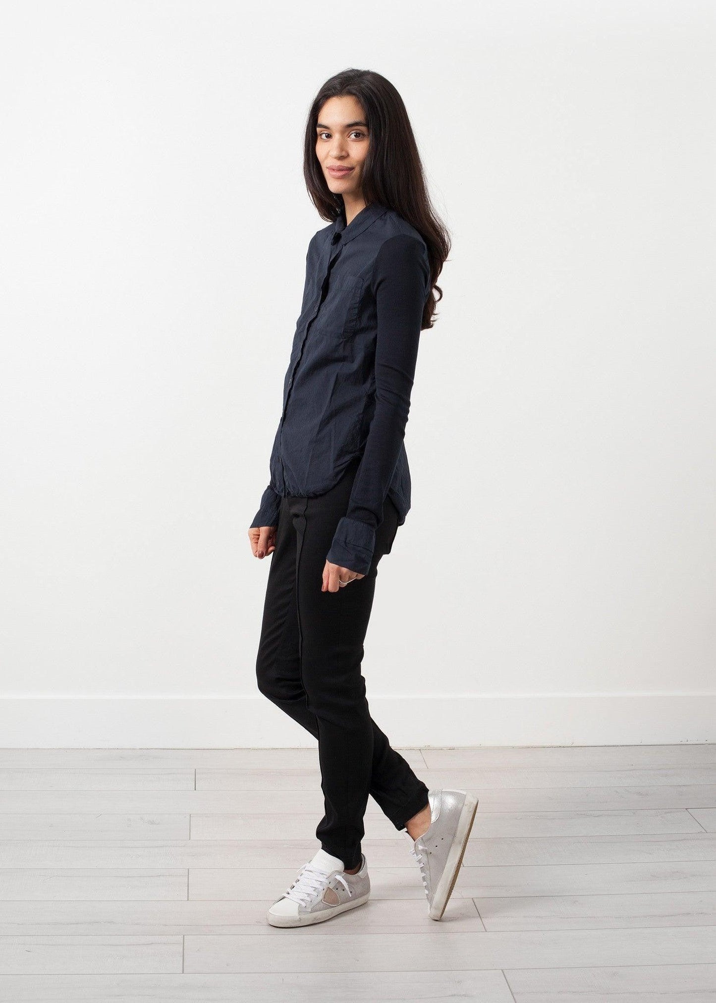 Soft Sleeve Button Up.