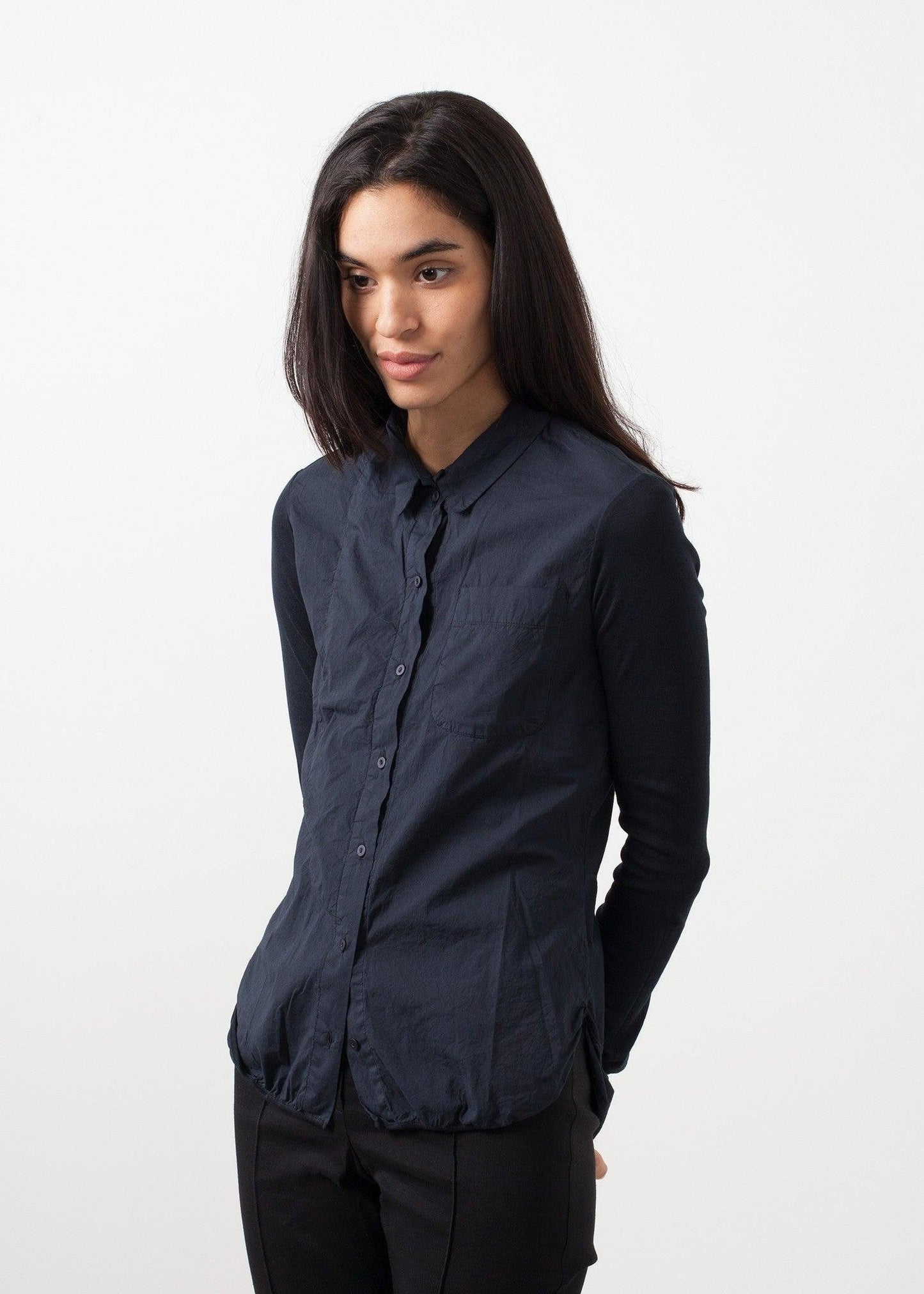 Soft Sleeve Button Up.