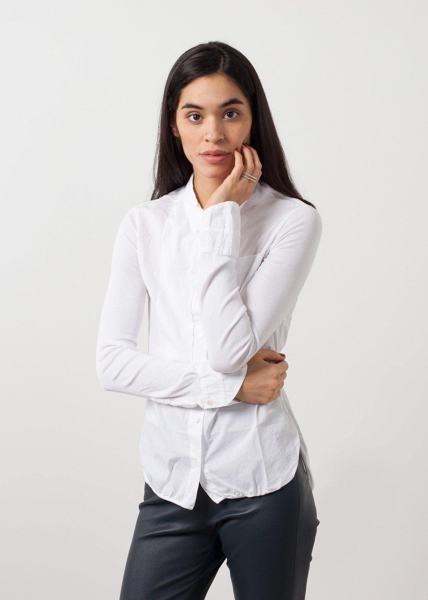 Soft Sleeve Button Up.