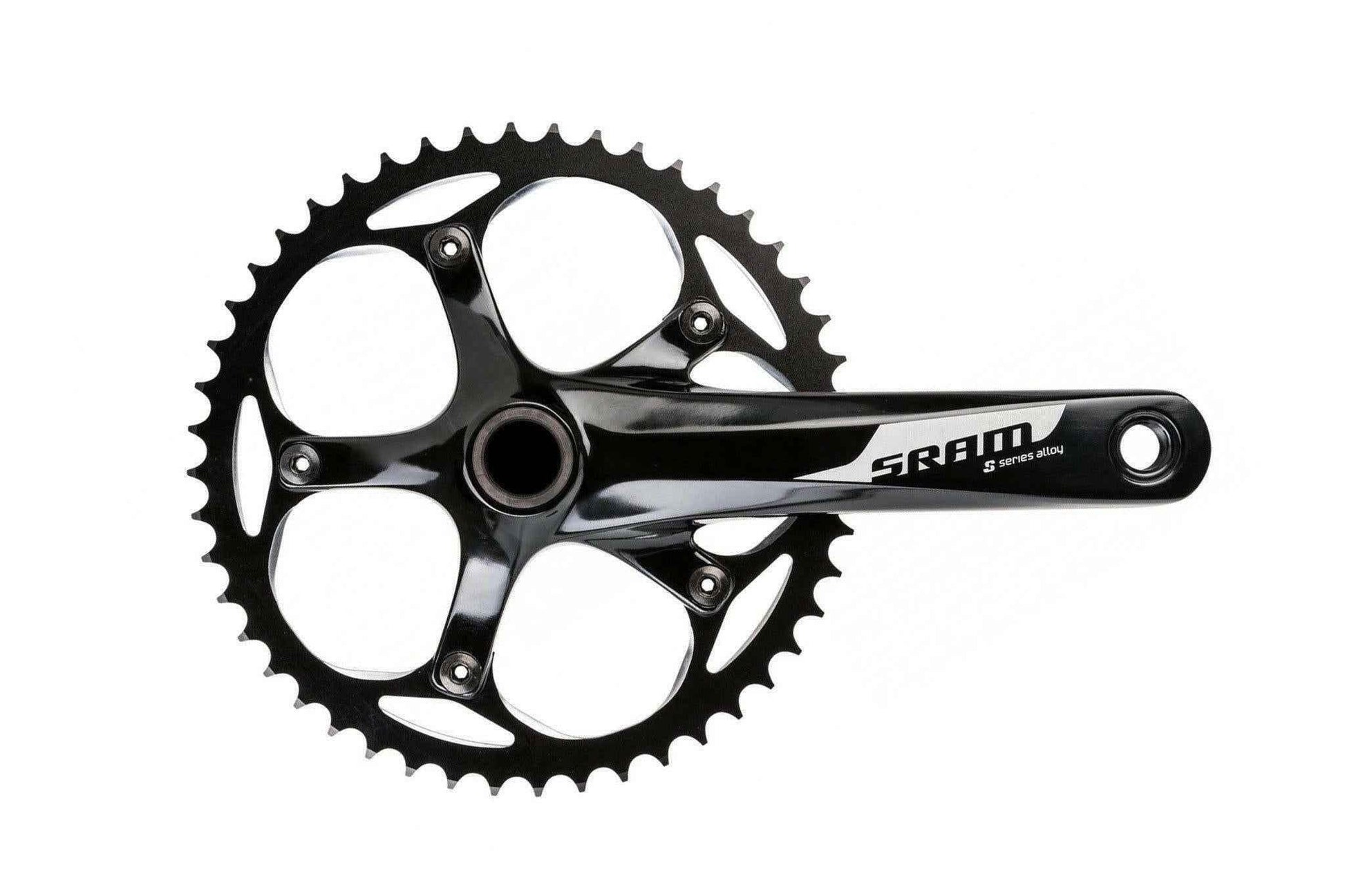 SRAM S300 165mm 48T Black Crankset and Bottom Bracket.