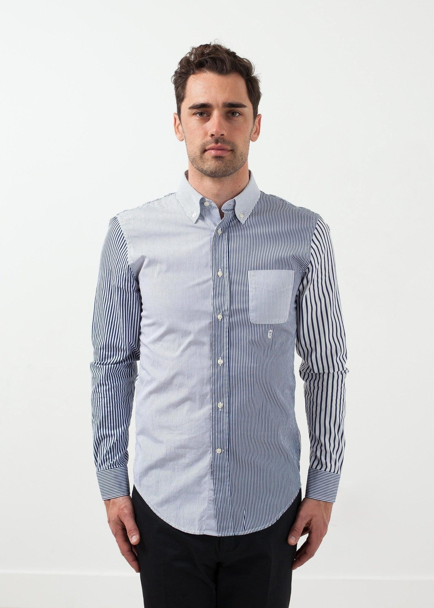 Striped Button Up.