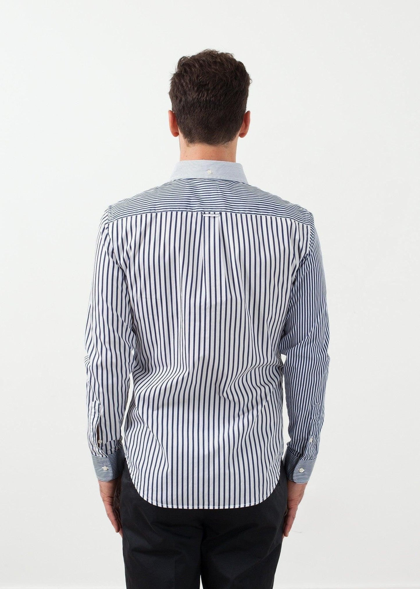 Striped Button Up.