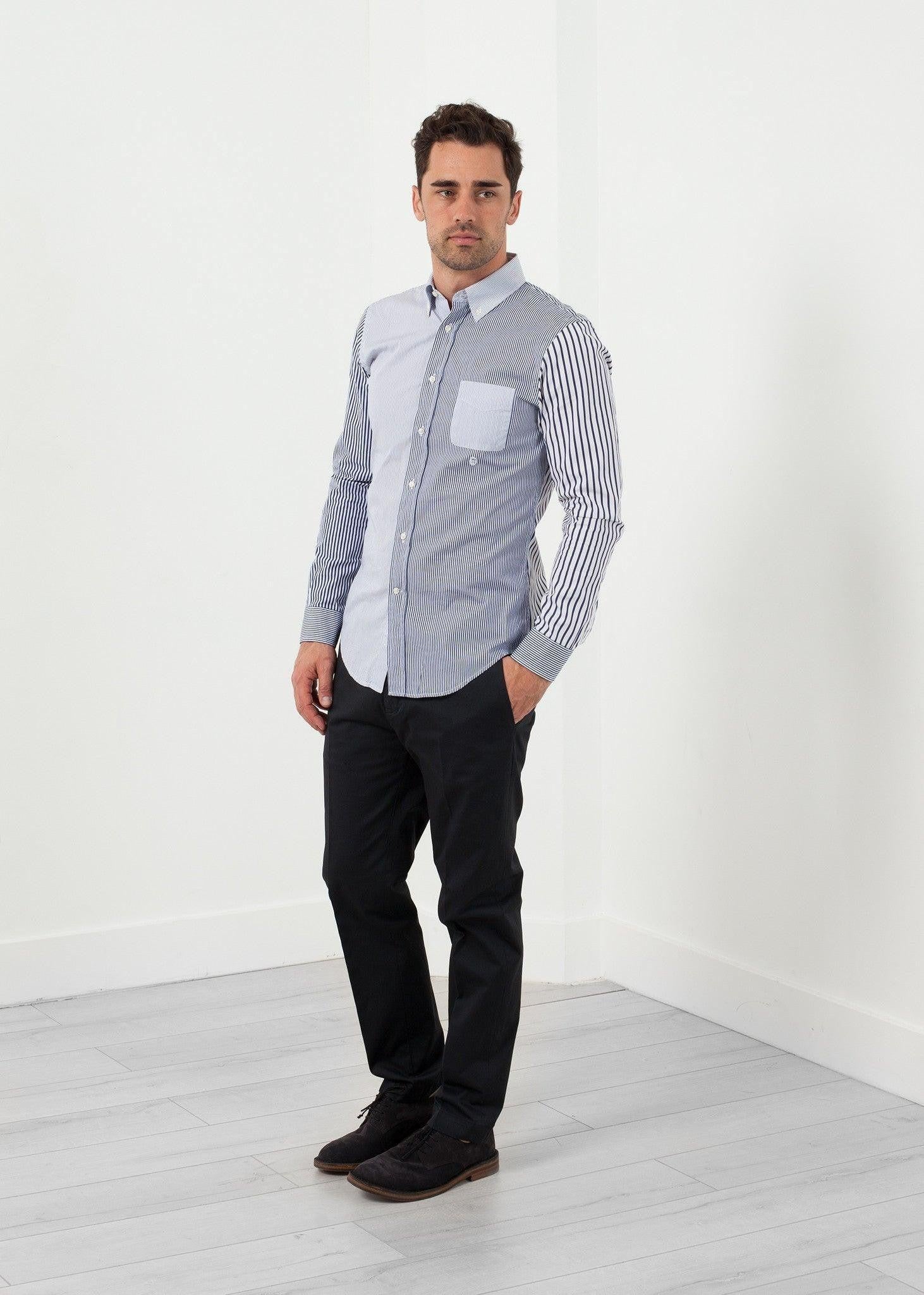 Striped Button Up.