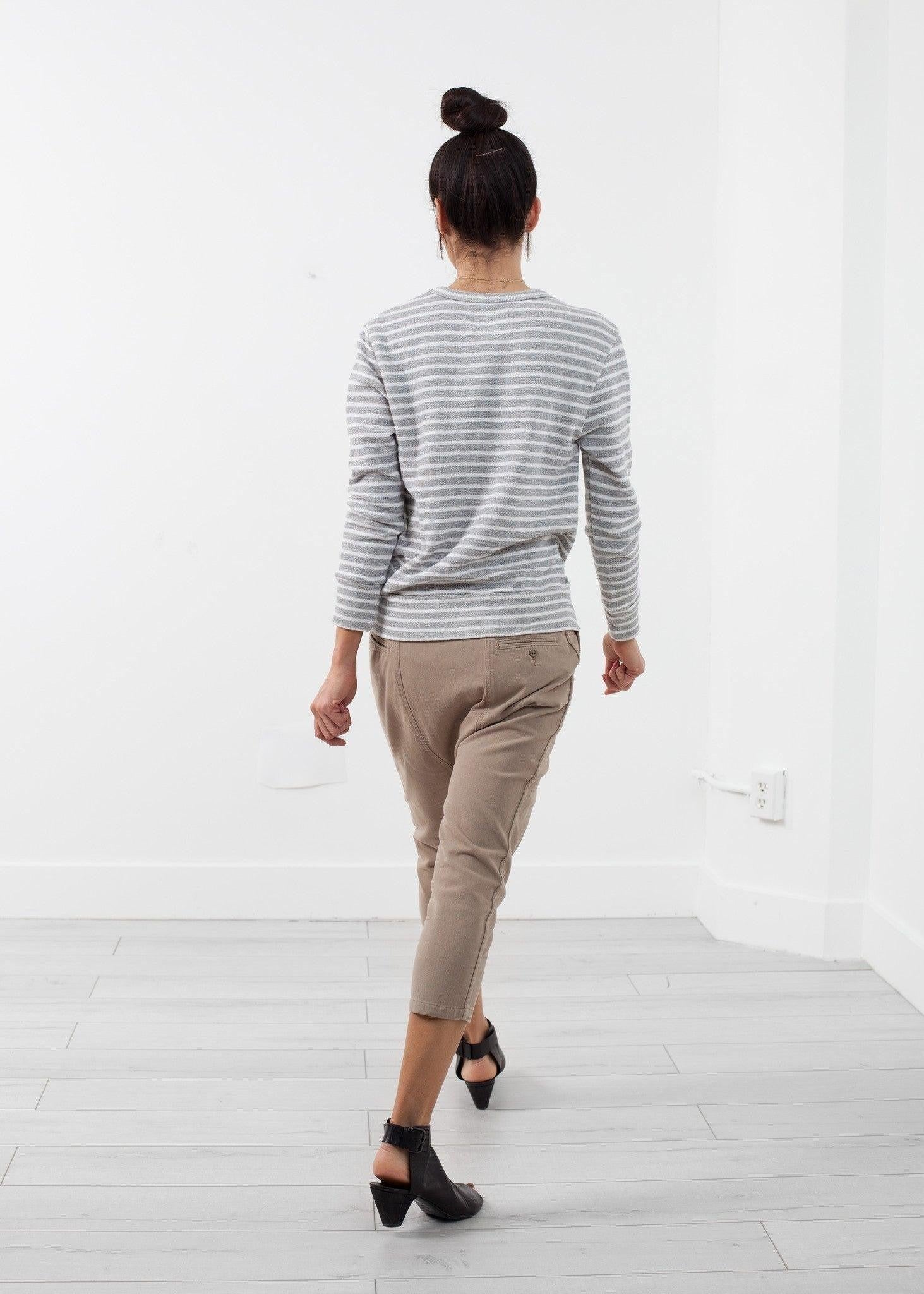Striped Pullover.